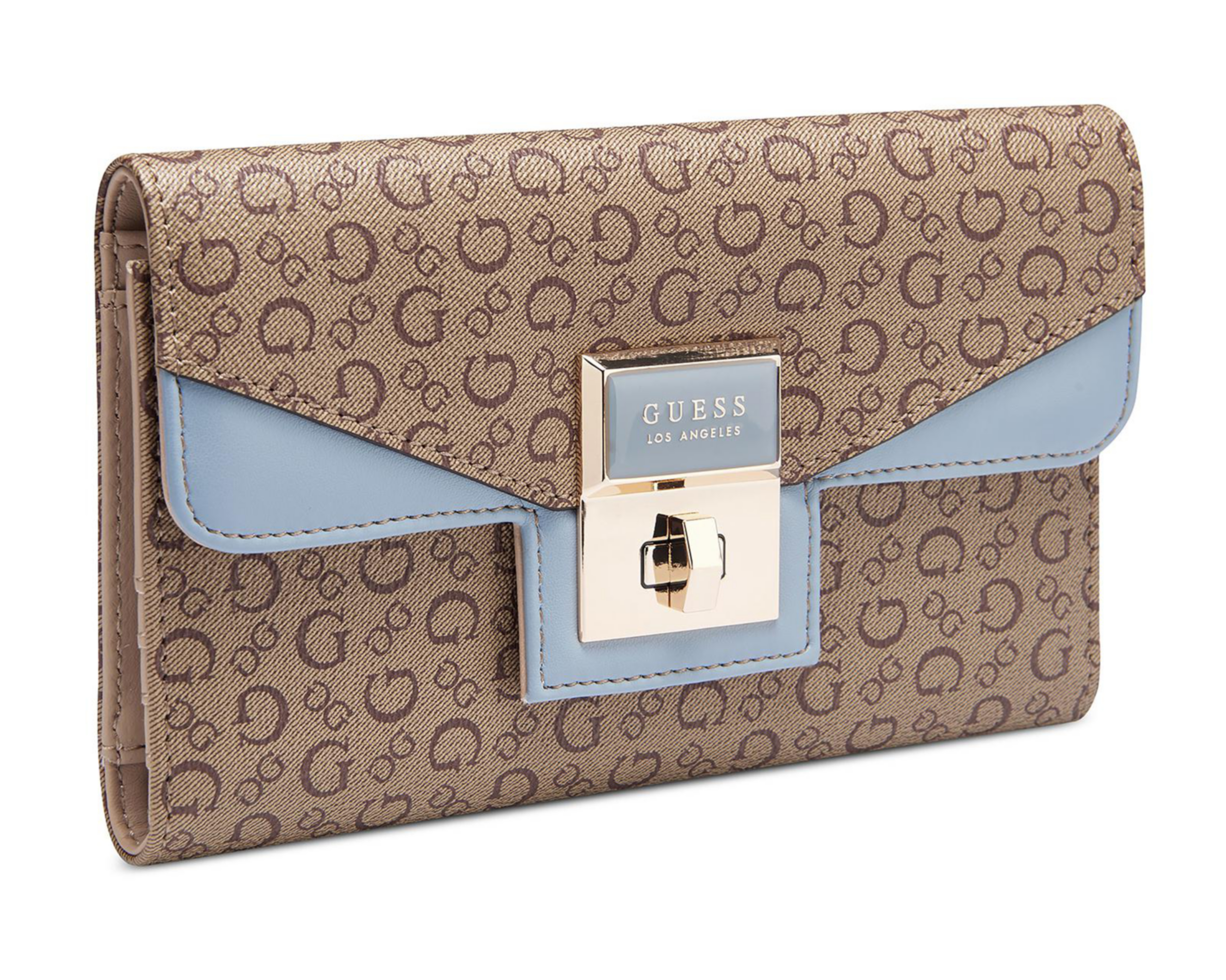 Foto 2 pulgar | Cartera para Mujer Guess Café