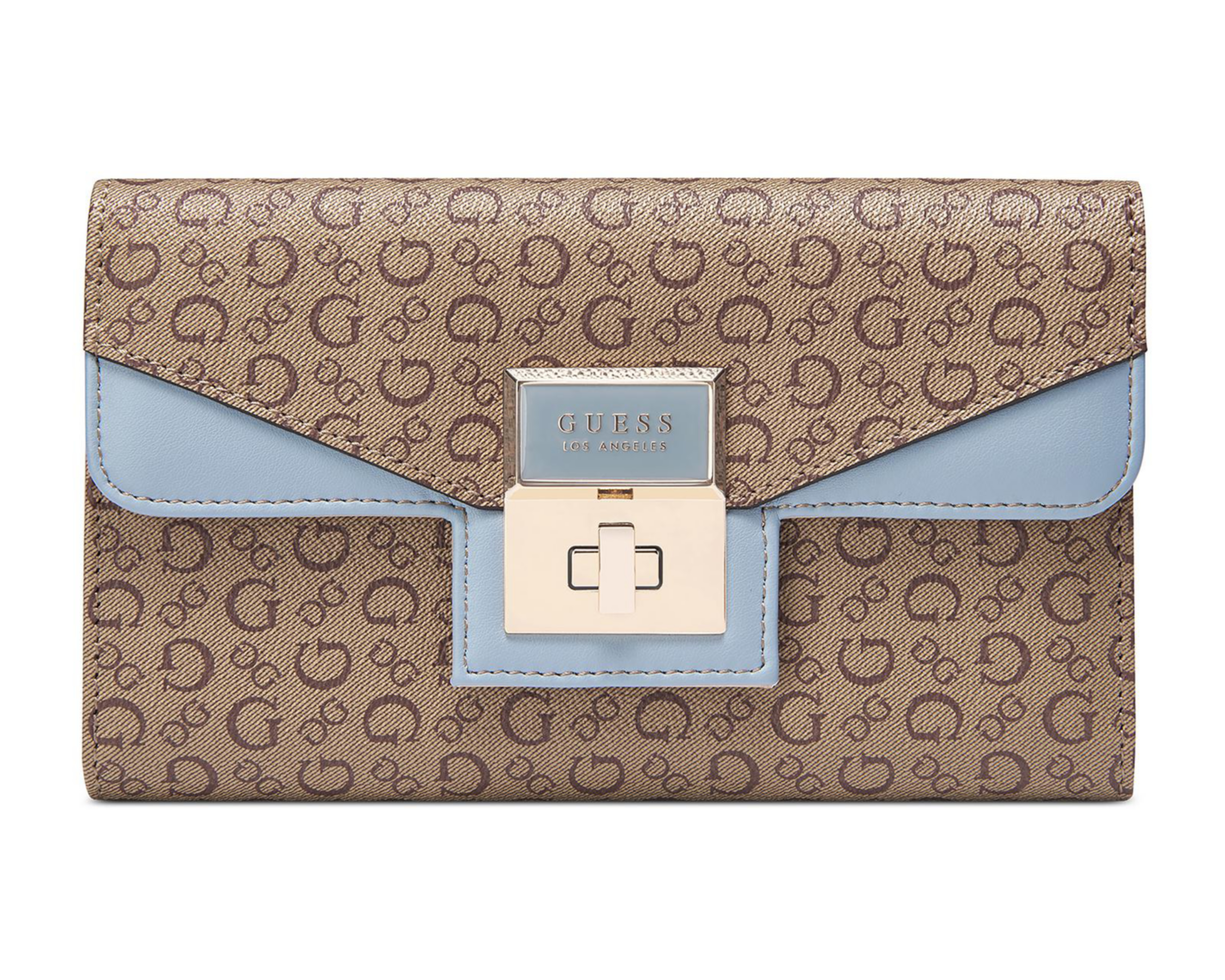 Foto 3 pulgar | Cartera para Mujer Guess Café
