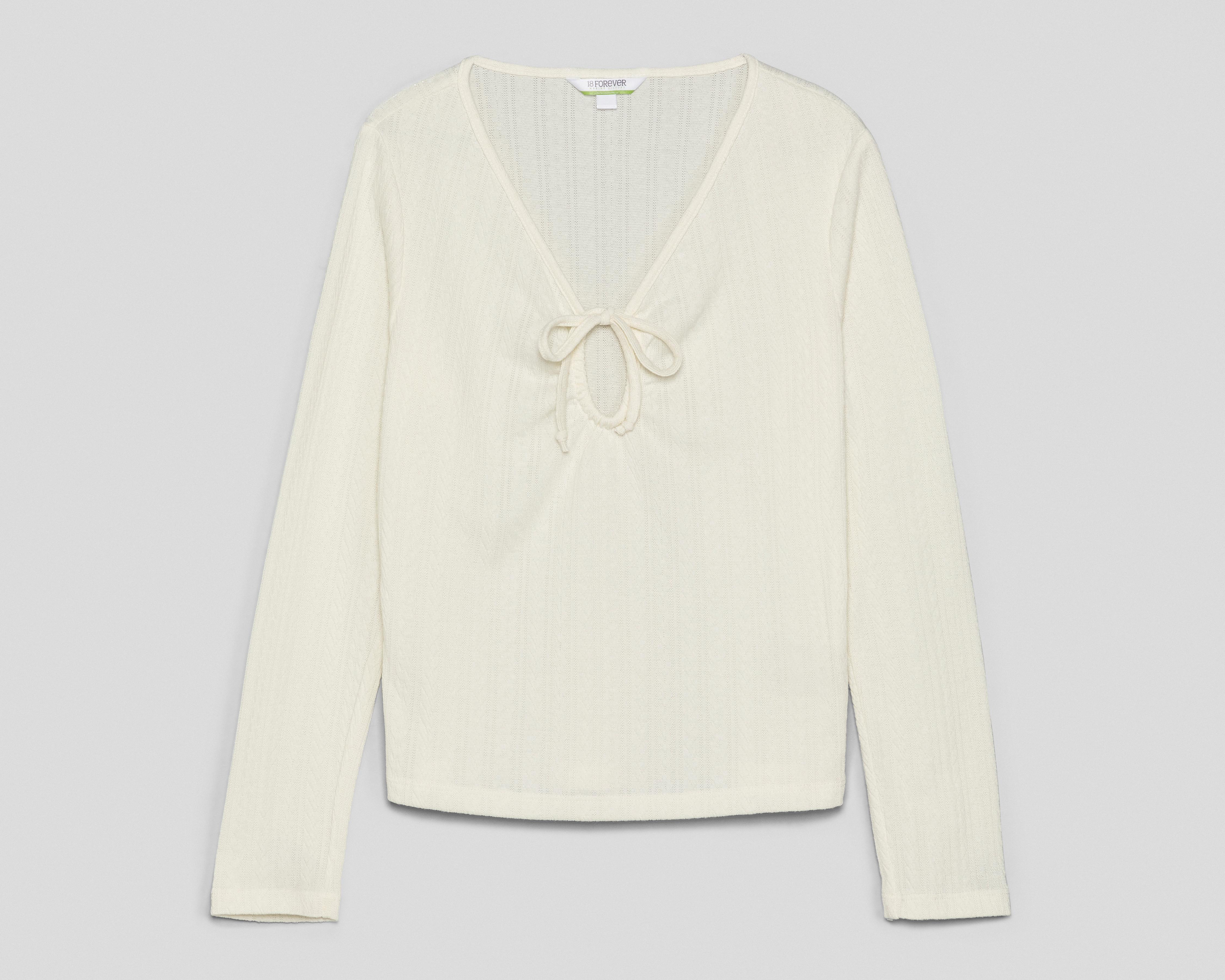 Blusa 18 Forever Manga Larga para Mujer $140