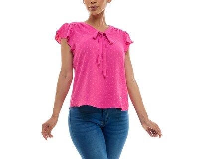 Foto 3 | Blusa Adrienne Vittadini con Moño Manga Corta