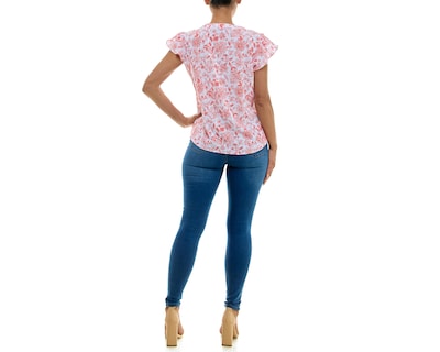 Foto 2 | Blusa Adrienne Vittadini con Moño Manga Corta