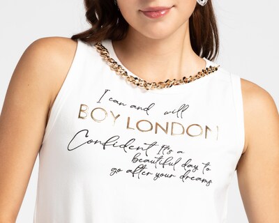 Foto 4 | Playera Boy London Estampada para Mujer