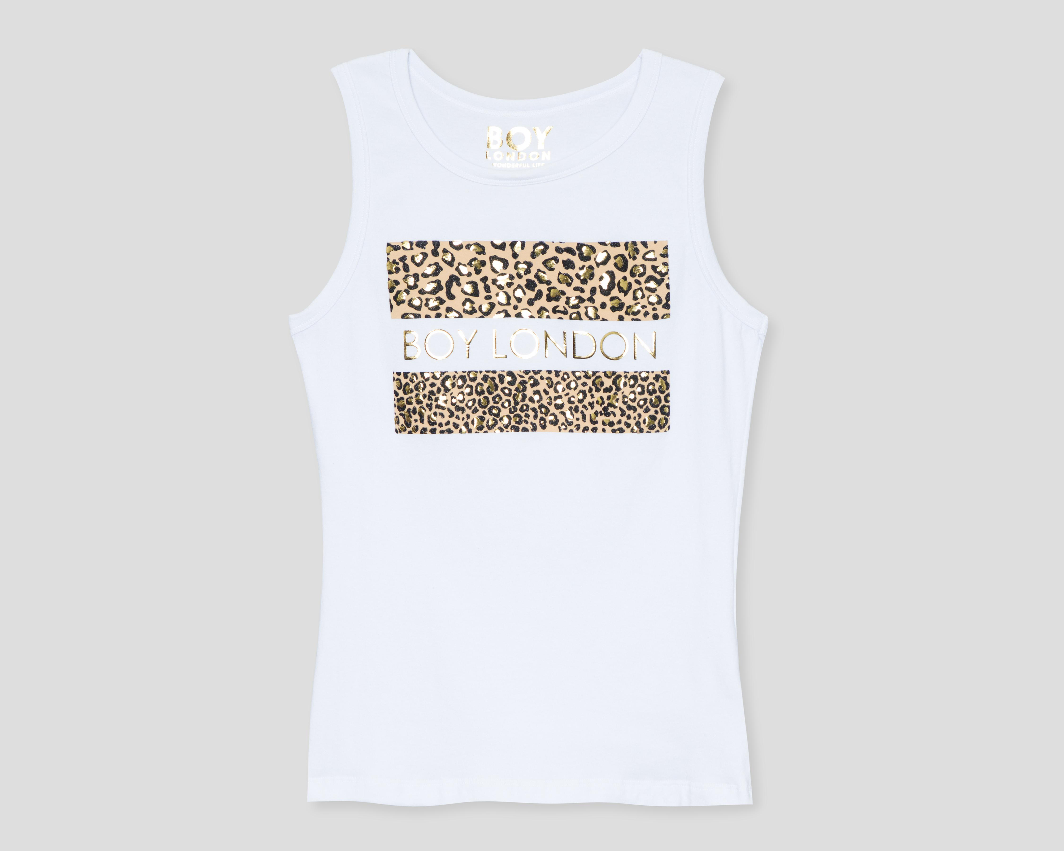 Foto 2 pulgar | Playera Boy London sin Mangas para Mujer