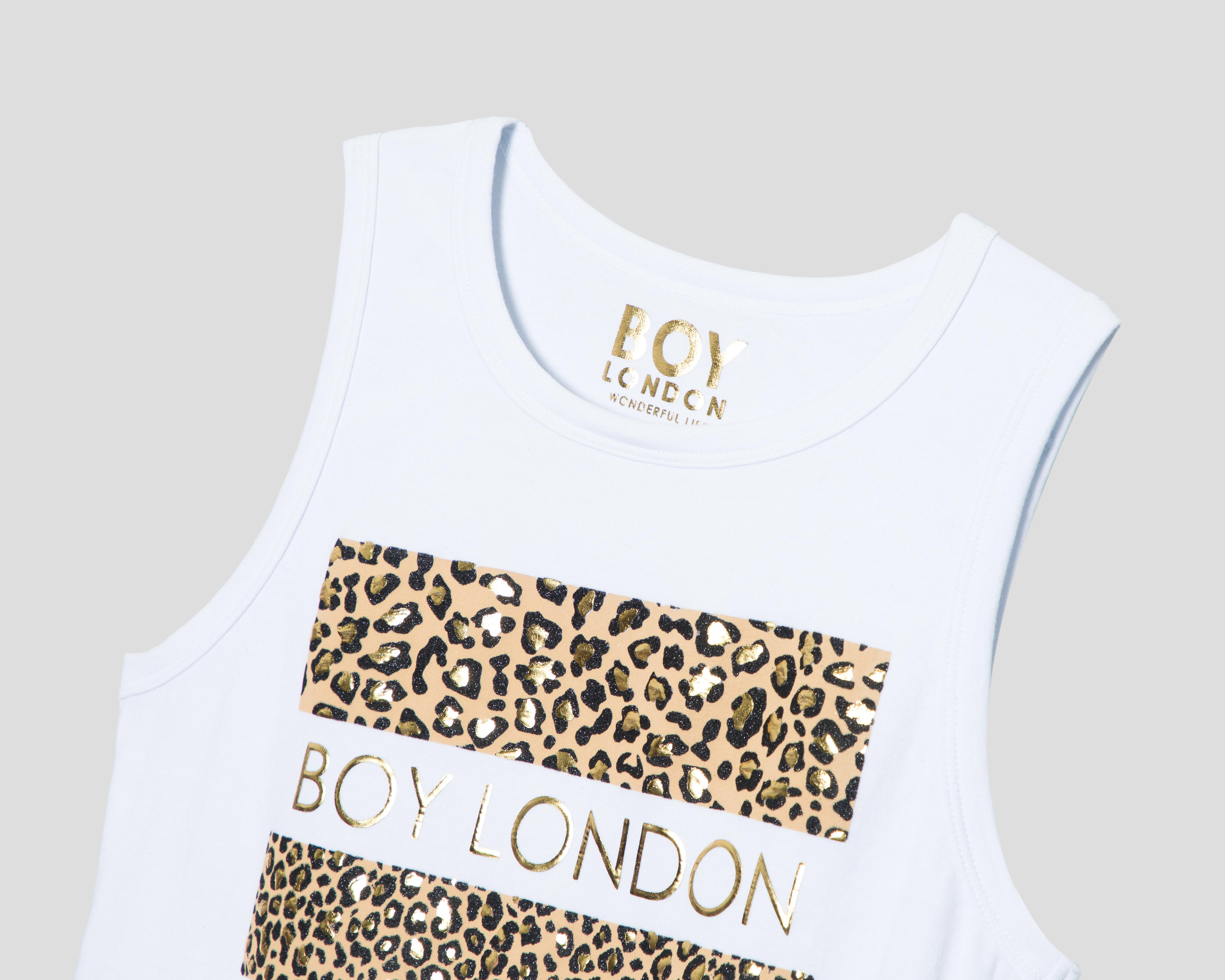 Foto 4 pulgar | Playera Boy London sin Mangas para Mujer
