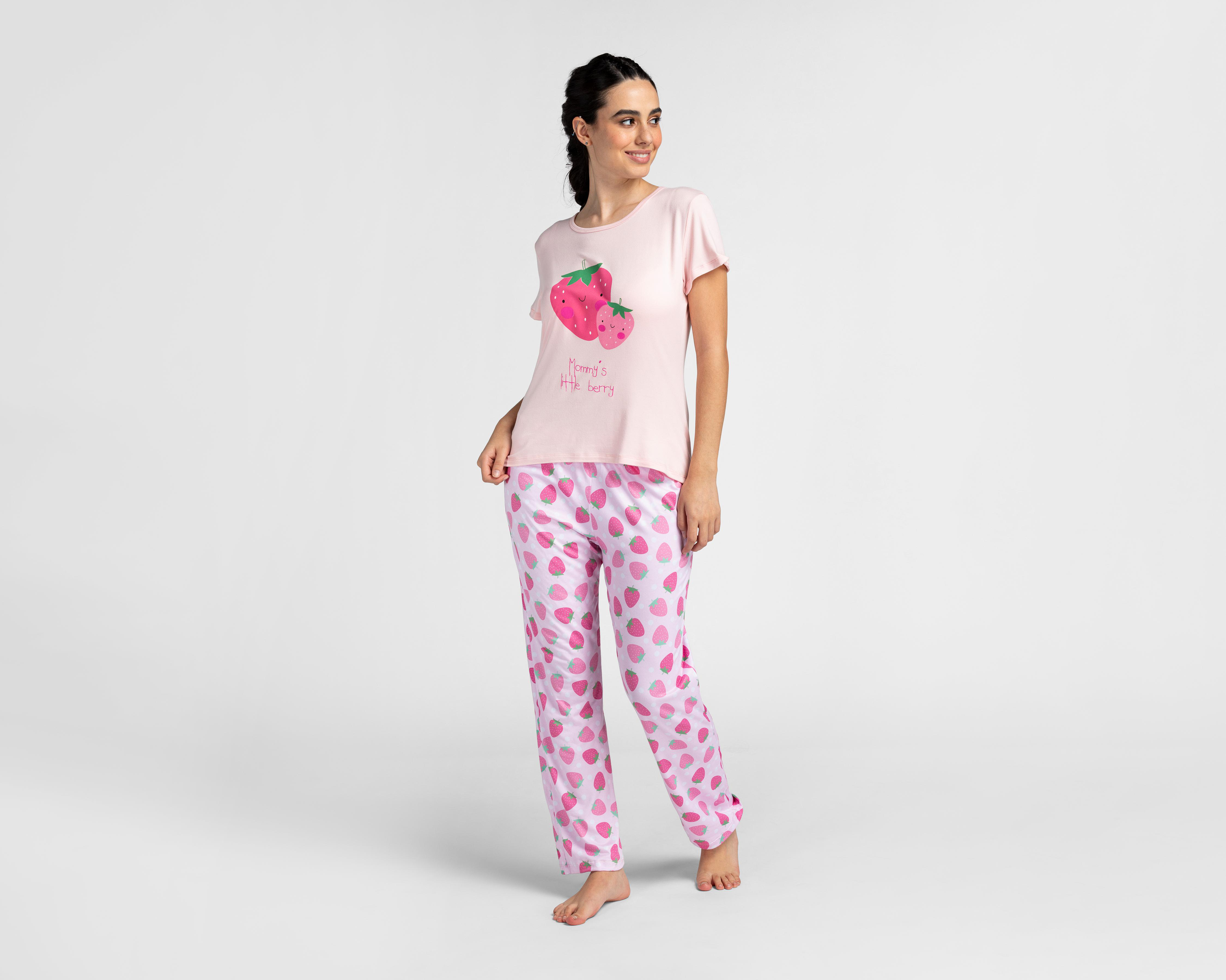 Foto 1 | Pijama Activa Estampada para Mujer