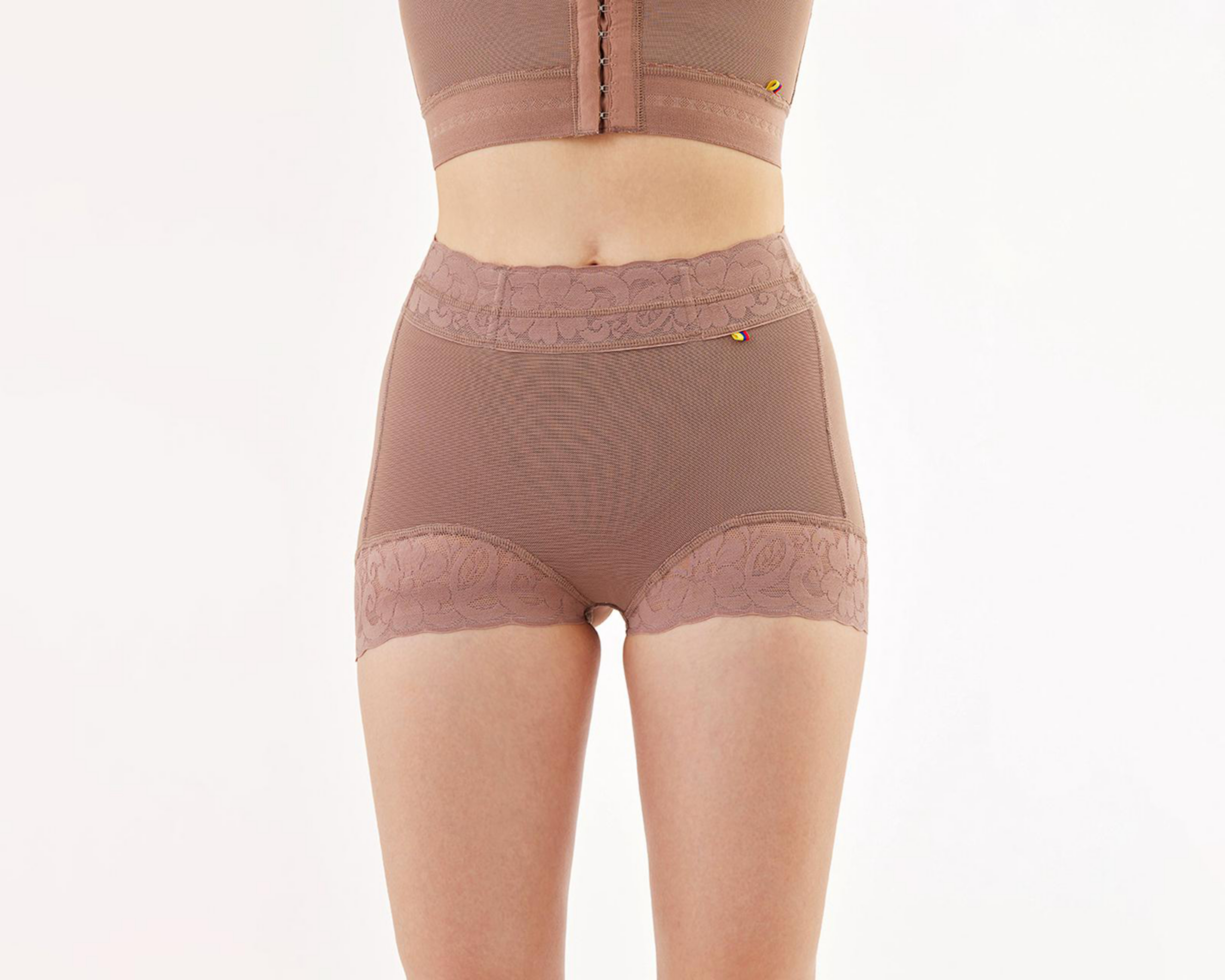 Faja tipo Bóxer Lanude Café para Mujer