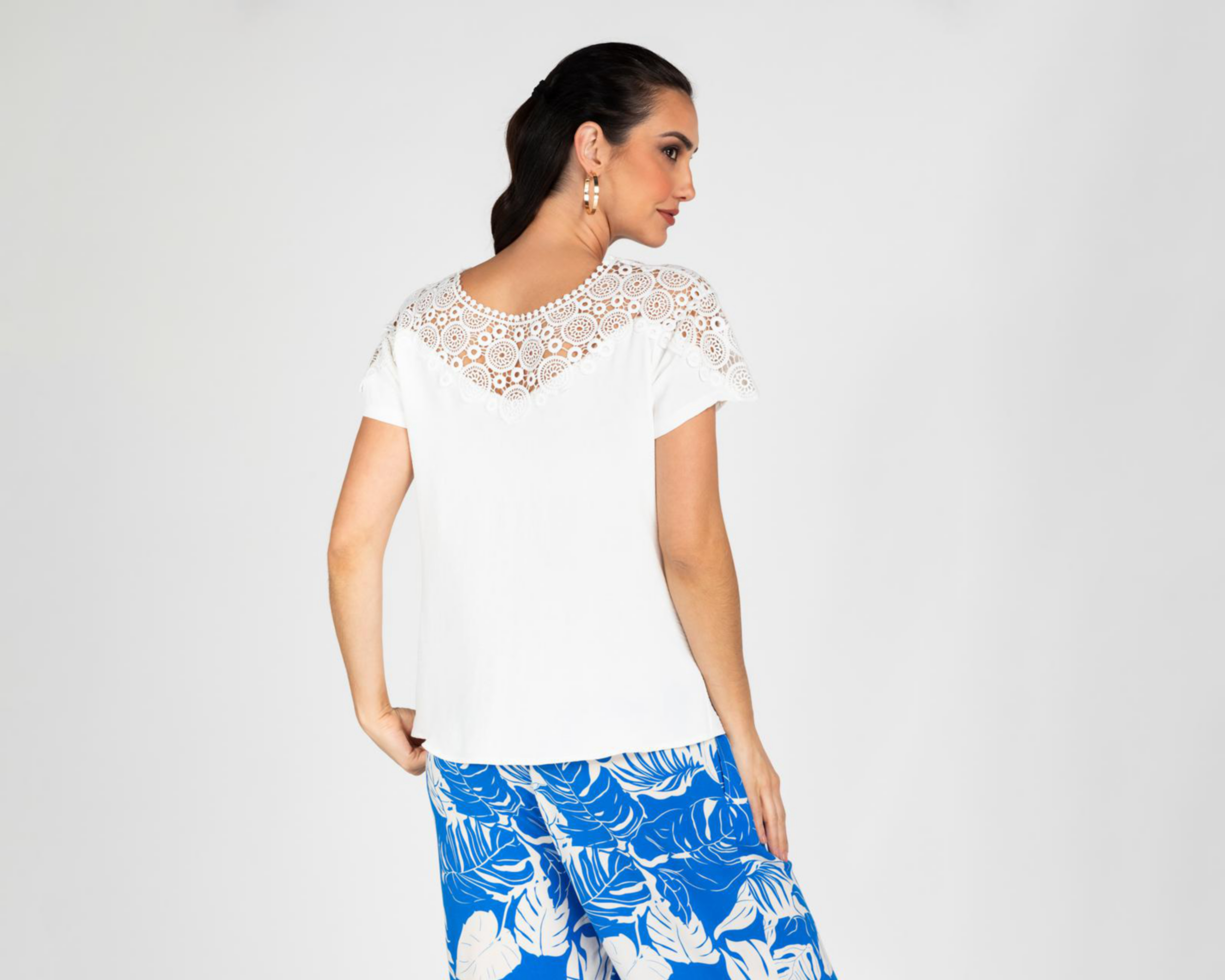 Foto 4 pulgar | Blusa Lady Sun Blanca para Mujer