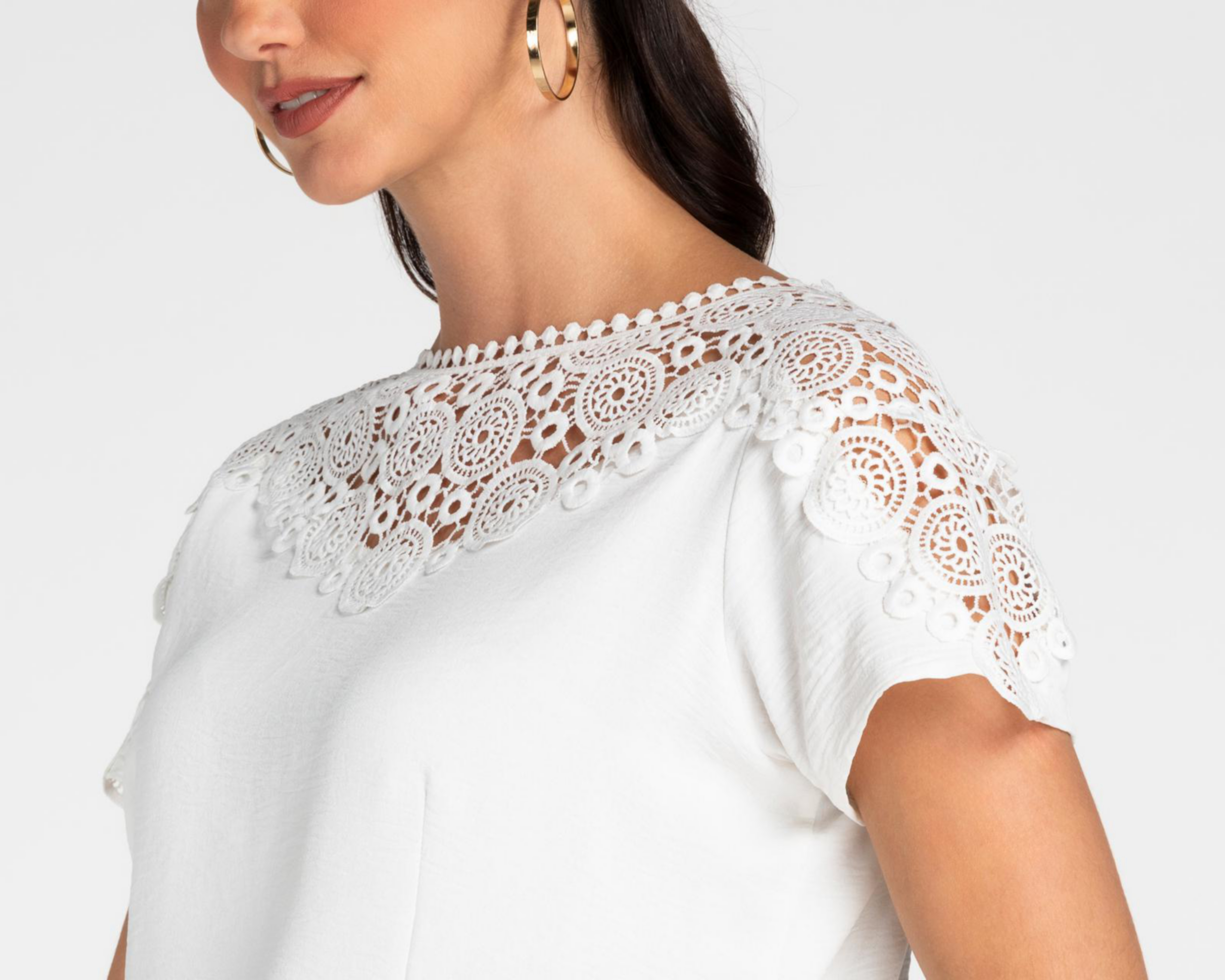 Foto 5 pulgar | Blusa Lady Sun Blanca para Mujer