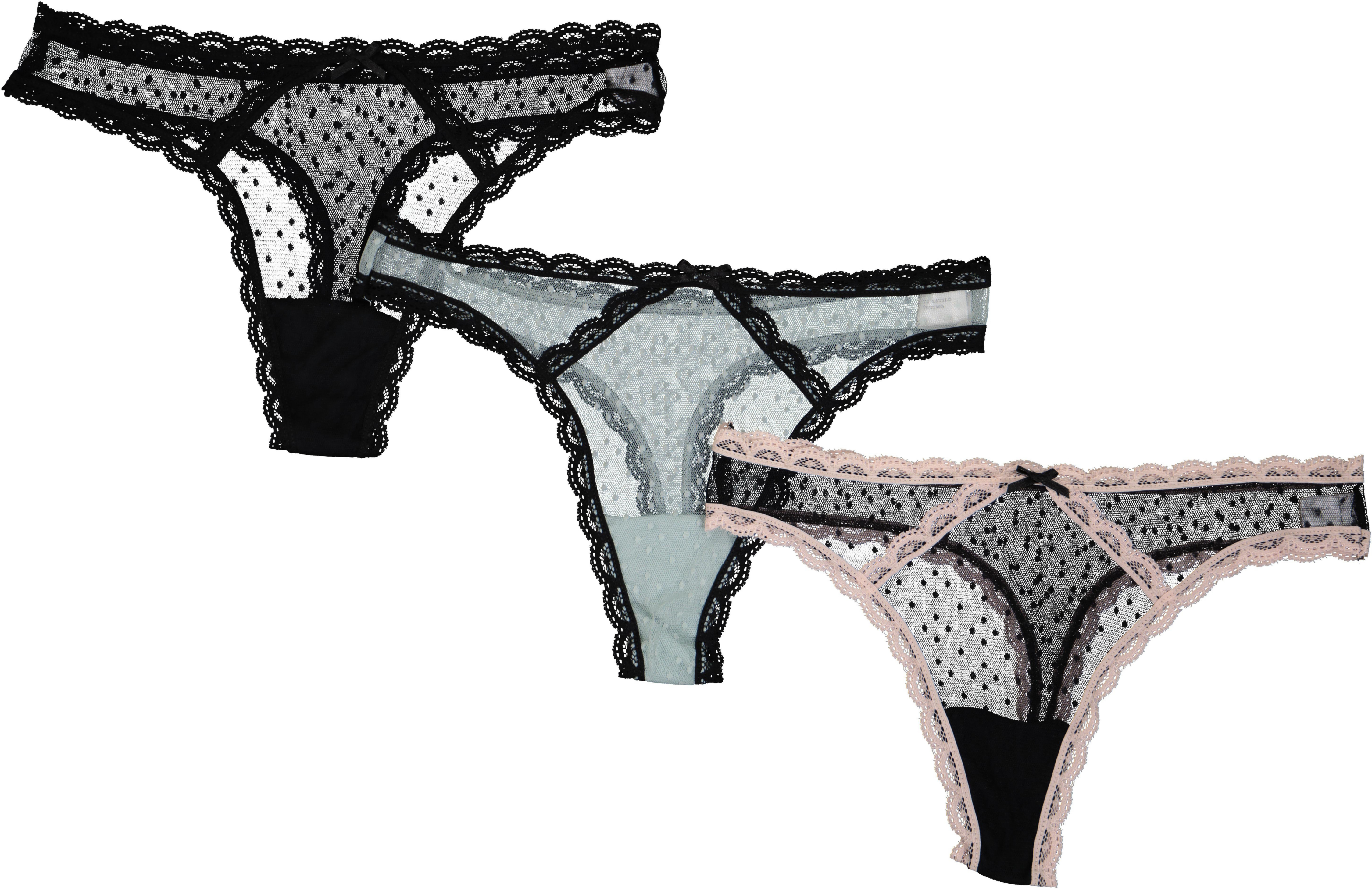 Tanga Beauty Secret para Mujer 3 Piezas