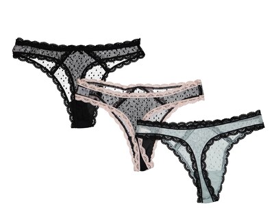 Foto 2 | Tanga Beauty Secret para Mujer 3 Piezas