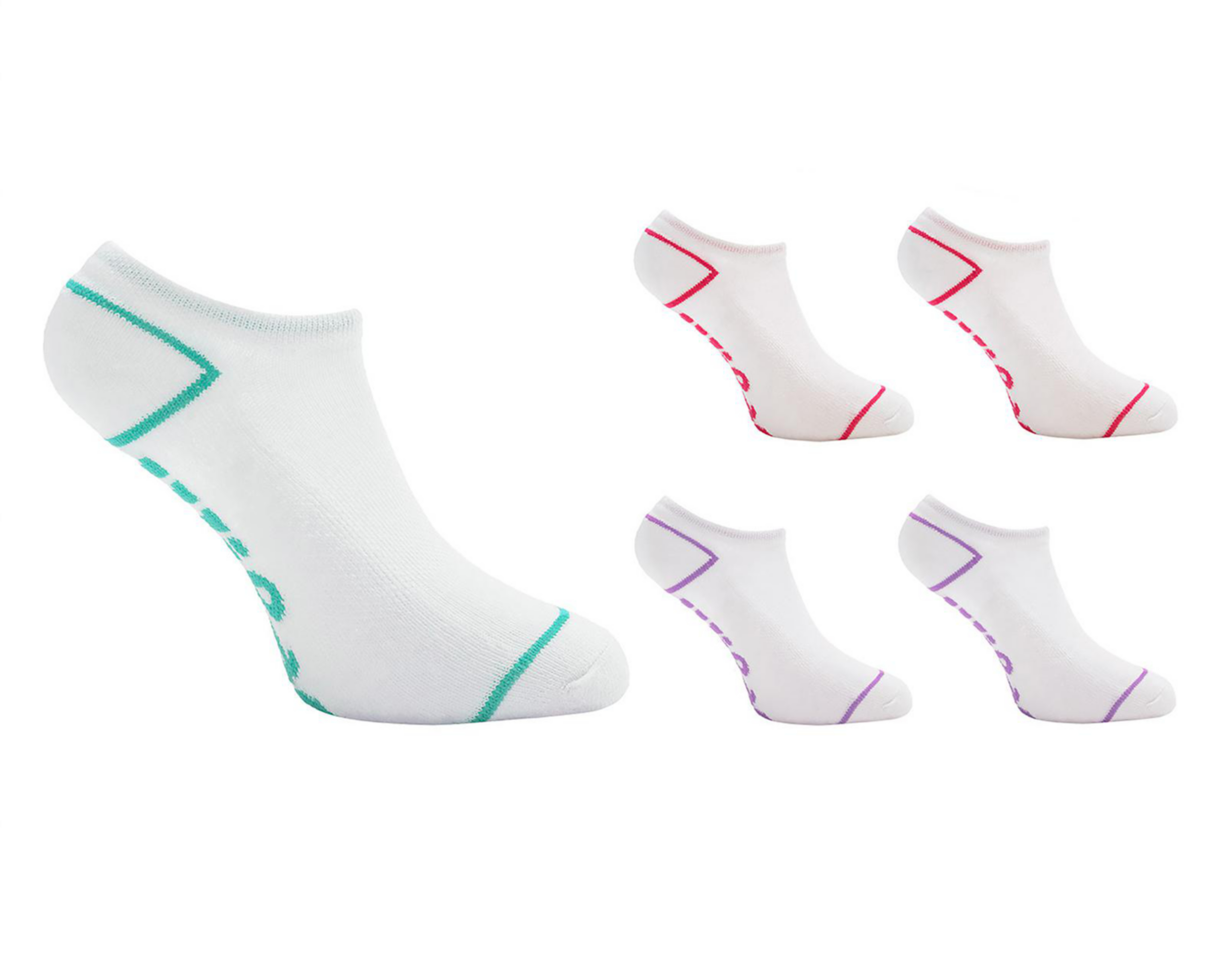 Calcetas Deportivas Wilson para Mujer 5 Pares
