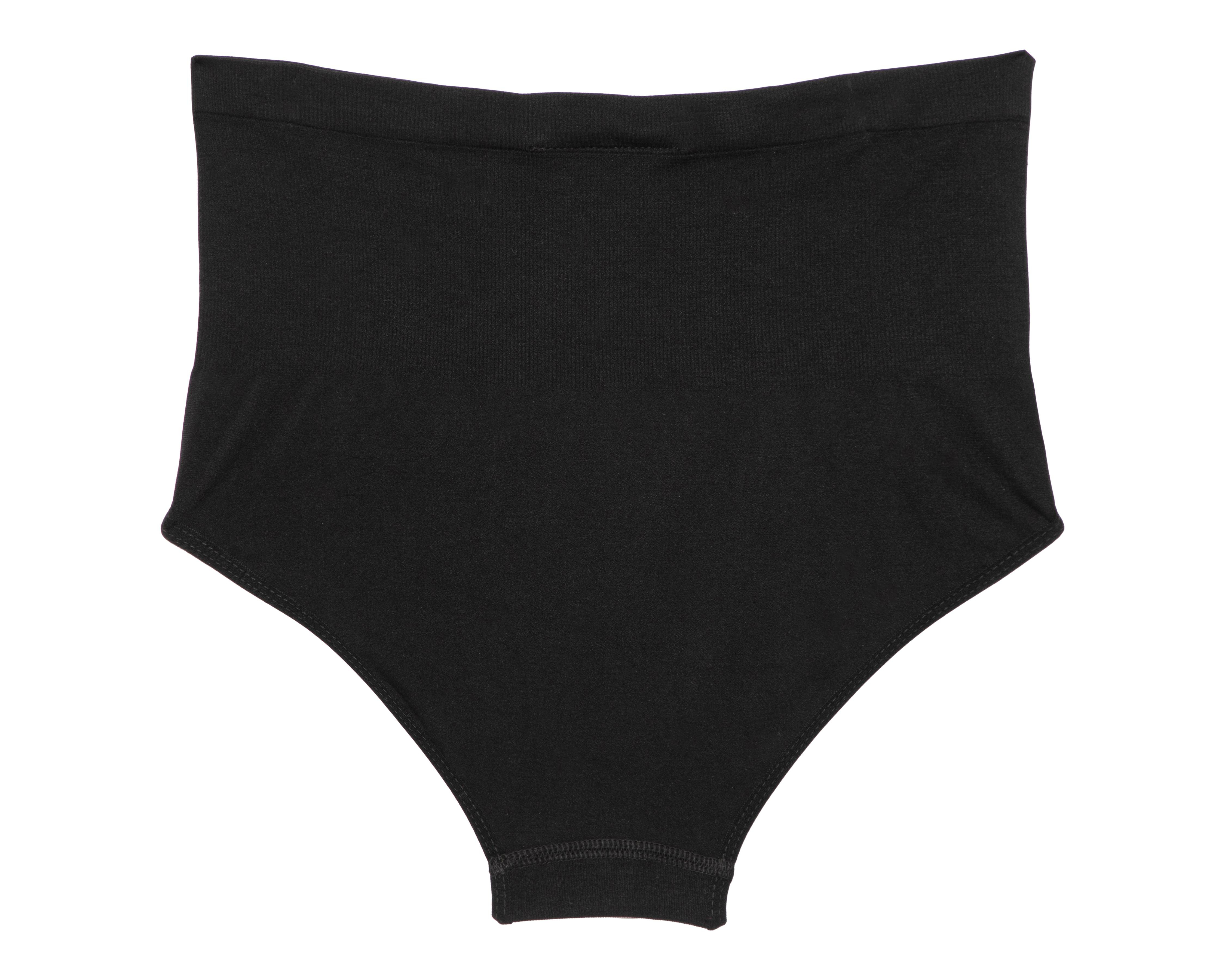 Foto 2 | Pantaleta Control Shape & Care Mediana Compresión Negra para Mujer