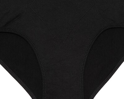 Foto 3 | Pantaleta Control Shape & Care Mediana Compresión Negra para Mujer
