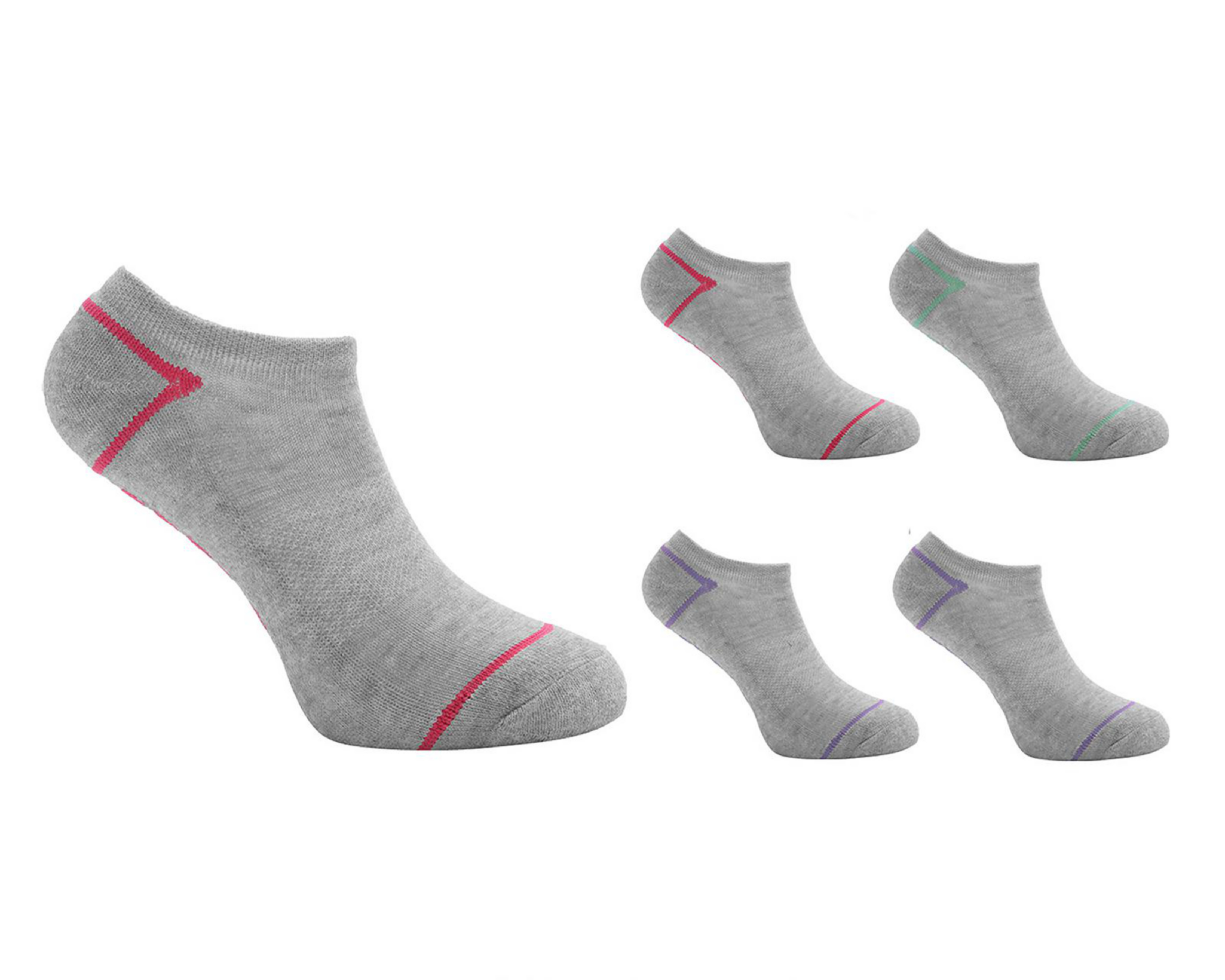 Calcetas Deportivas Wilson para Mujer 5 Pares