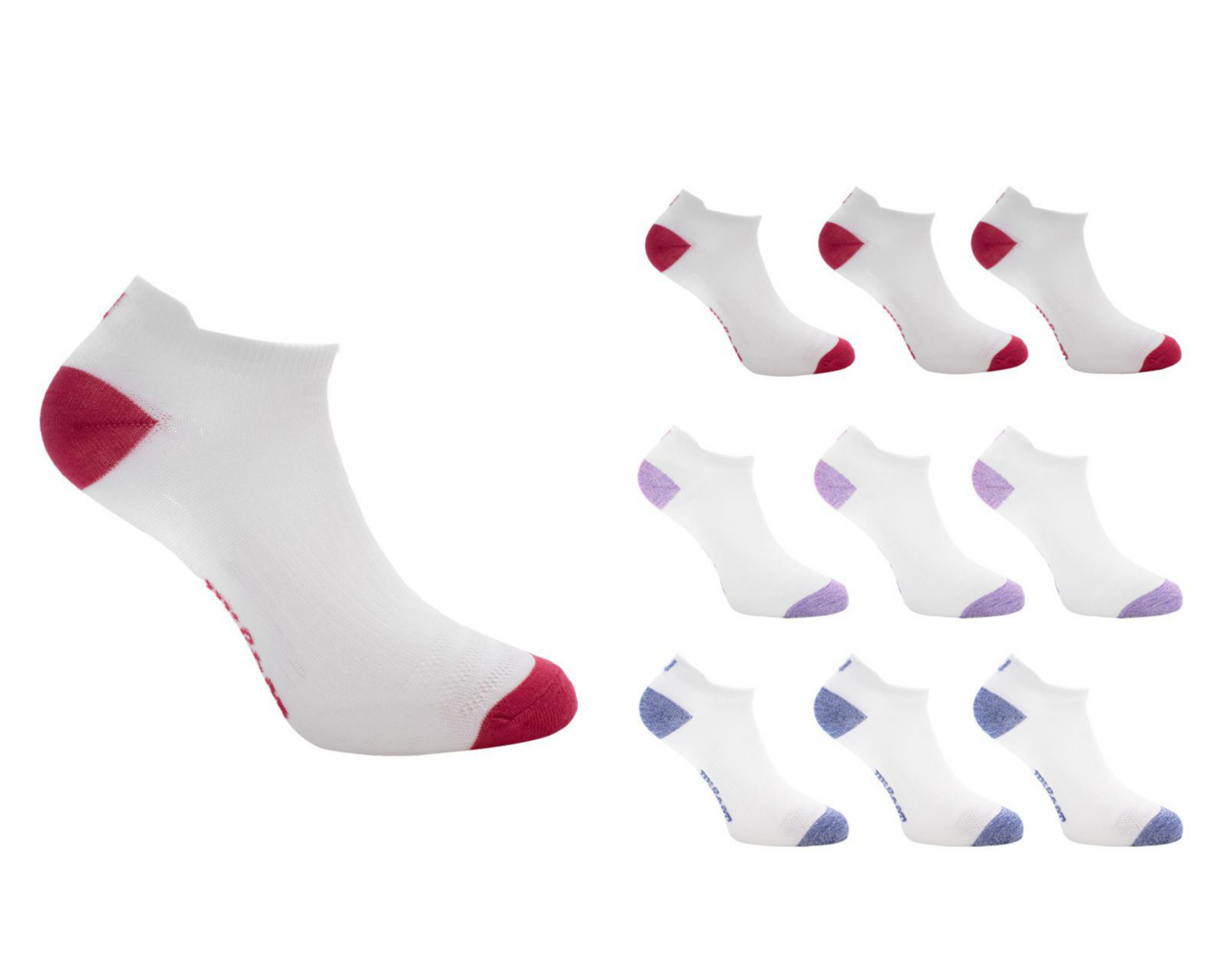 Calcetas Deportivas Wilson para Mujer 10 Pares