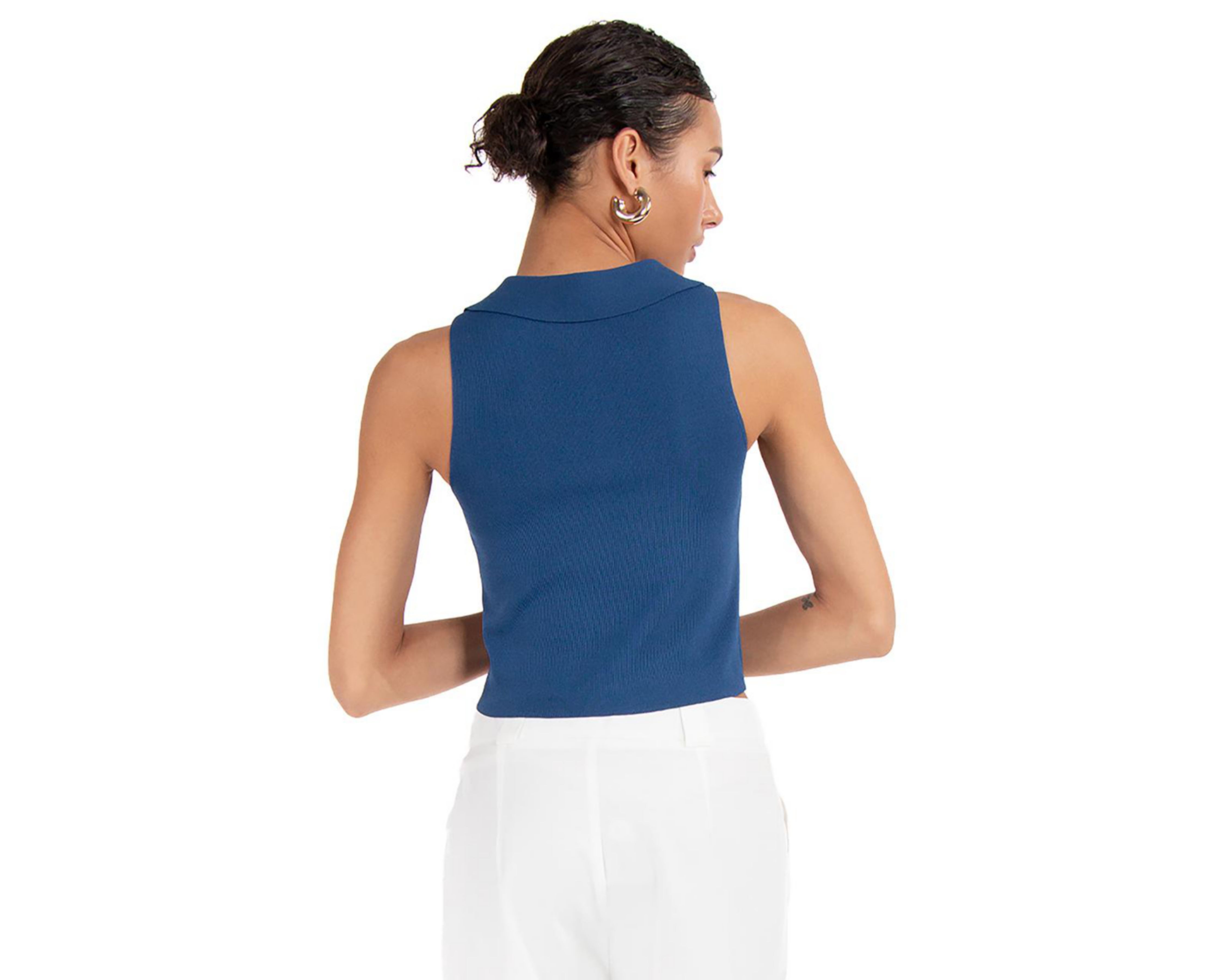 Foto 4 pulgar | Blusa sin Mangas Forever 21 para Mujer