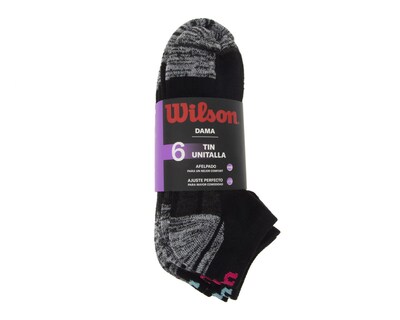 Foto 4 | Calcetas Deportivas Wilson para Mujer 6 Pares