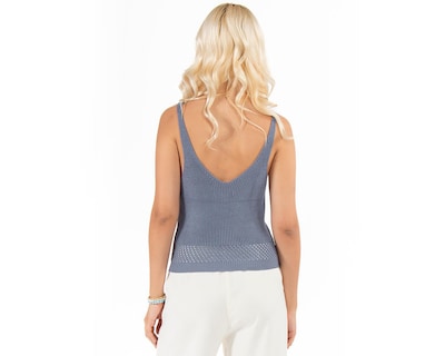 Foto 3 | Blusa Tejida Forever 21 para Mujer