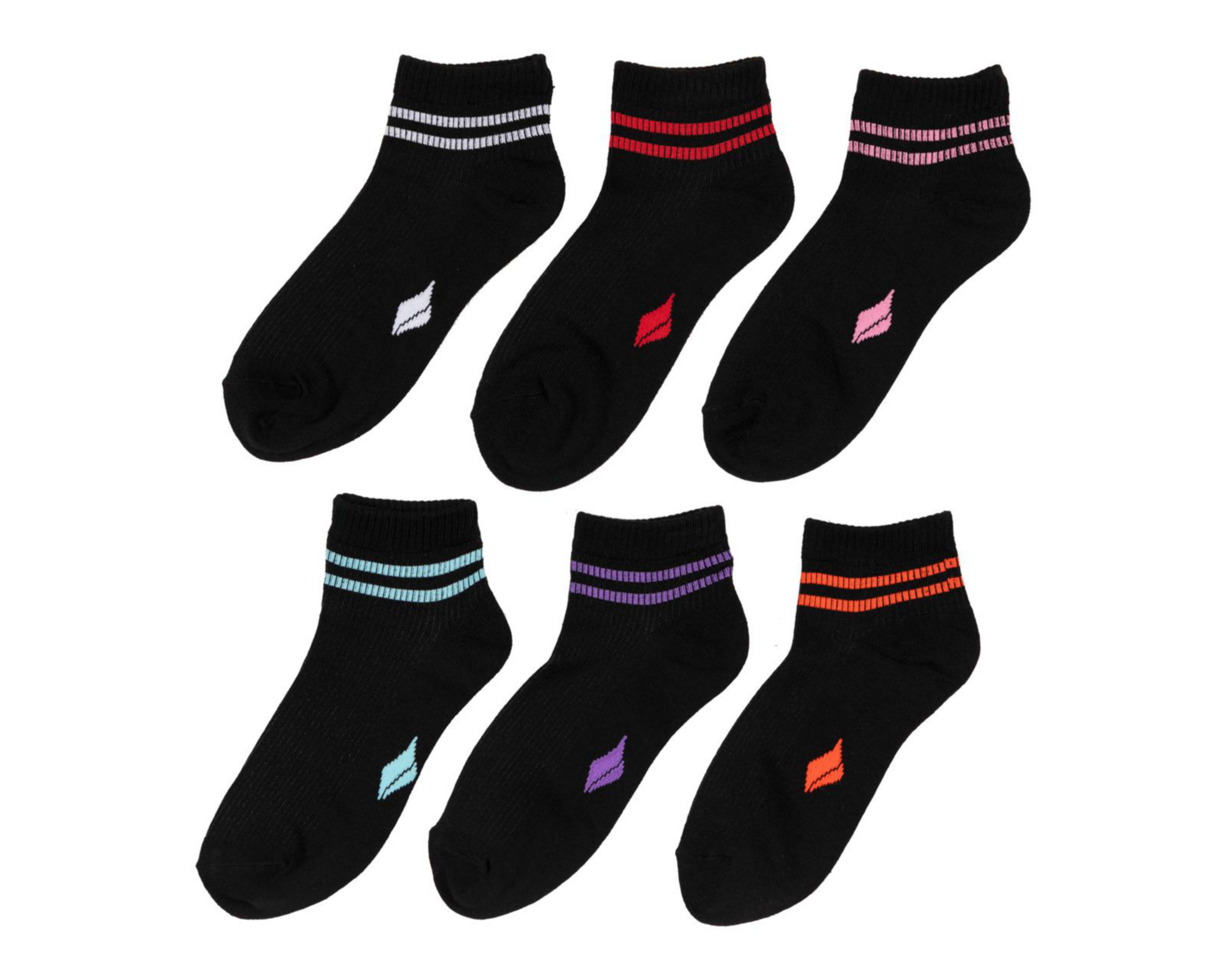 Foto 2 pulgar | Calcetas Deportivas Sportline para Mujer 6 Pares