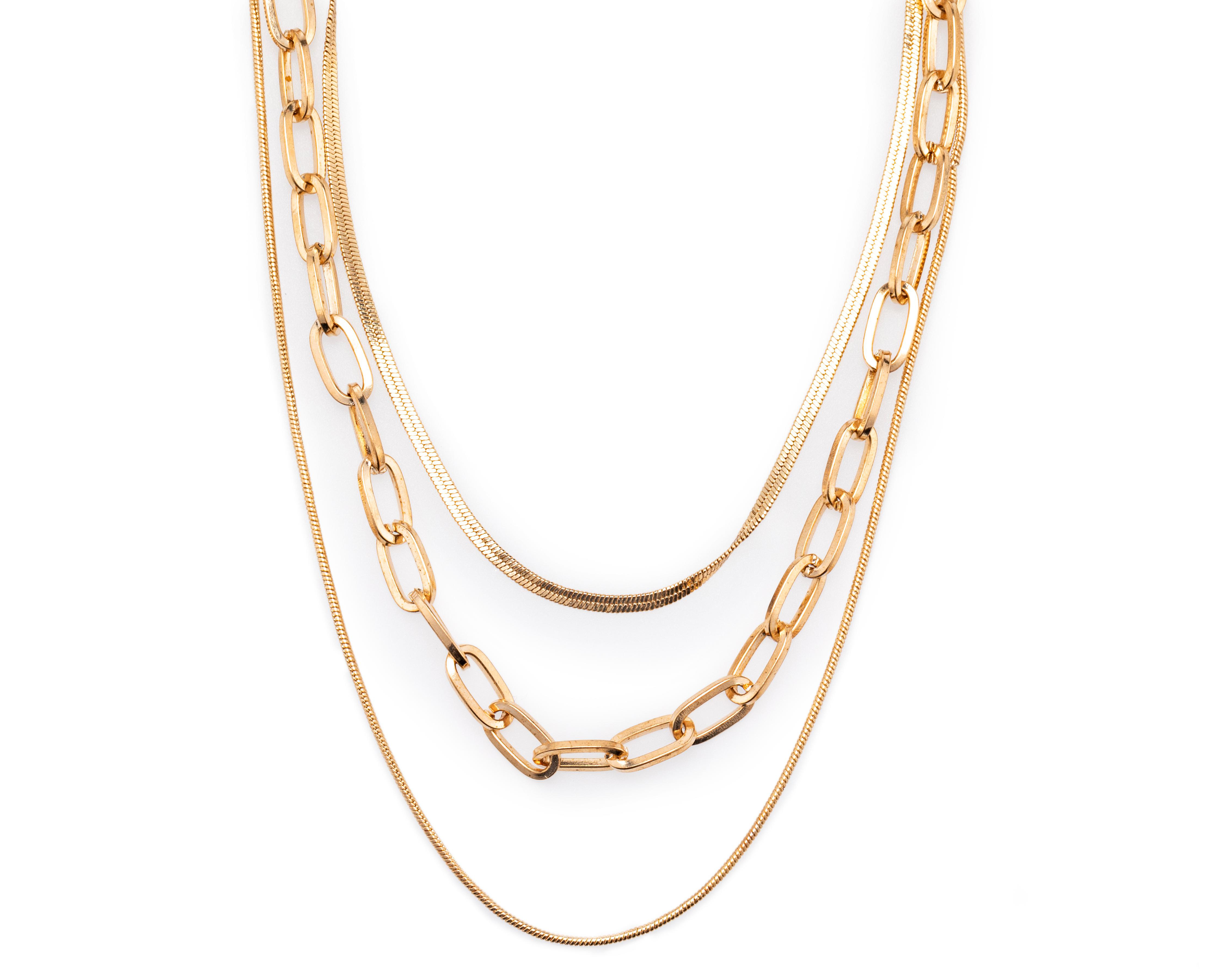 Foto 3 pulgar | Collar de Metal Jennifer Lopez