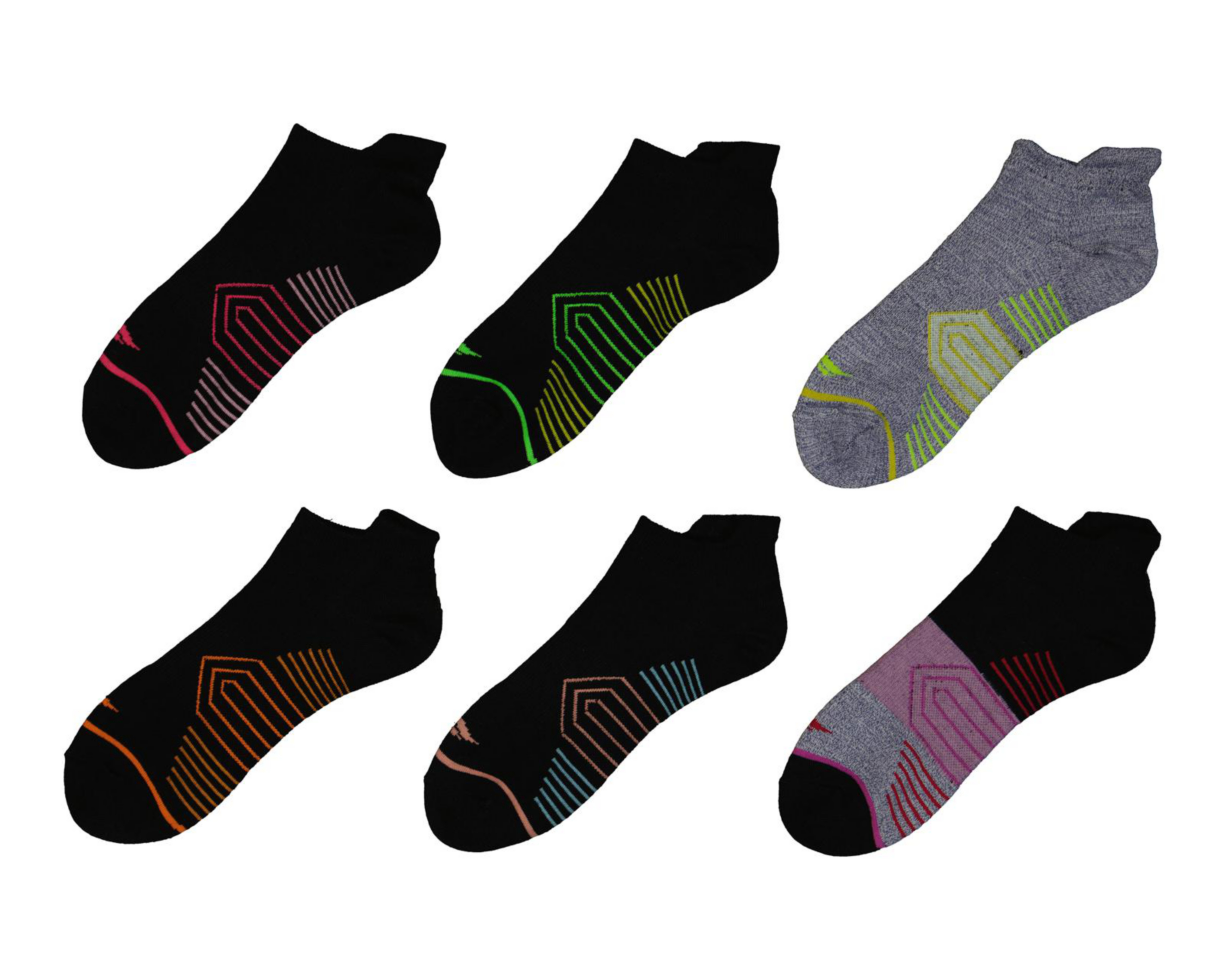 Calcetas Deportivas Sportline para Mujer 6 Pares