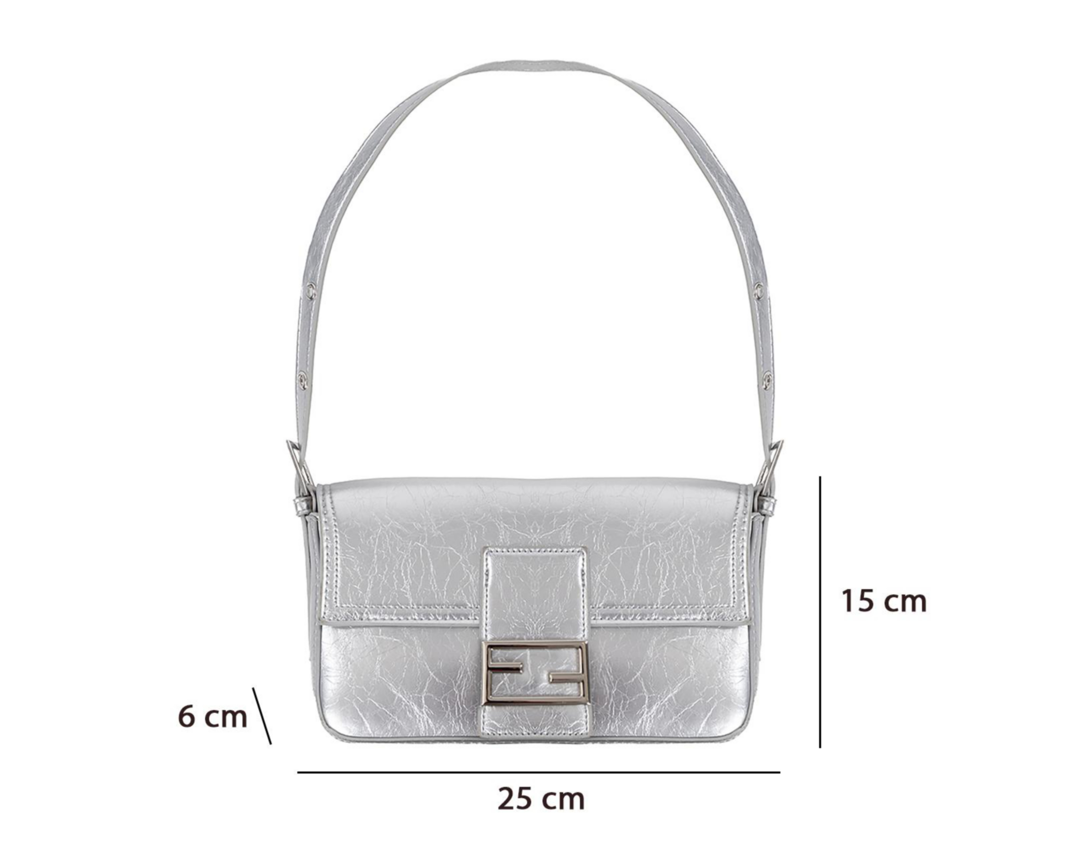 Foto 6 pulgar | Bolsa de Hombro Forever 21