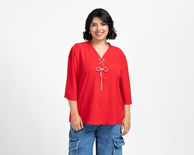 Foto 1 | Blusa Manga 3/4 Sahara para Mujer