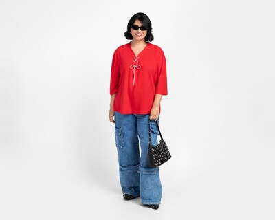 Foto 2 | Blusa Manga 3/4 Sahara para Mujer