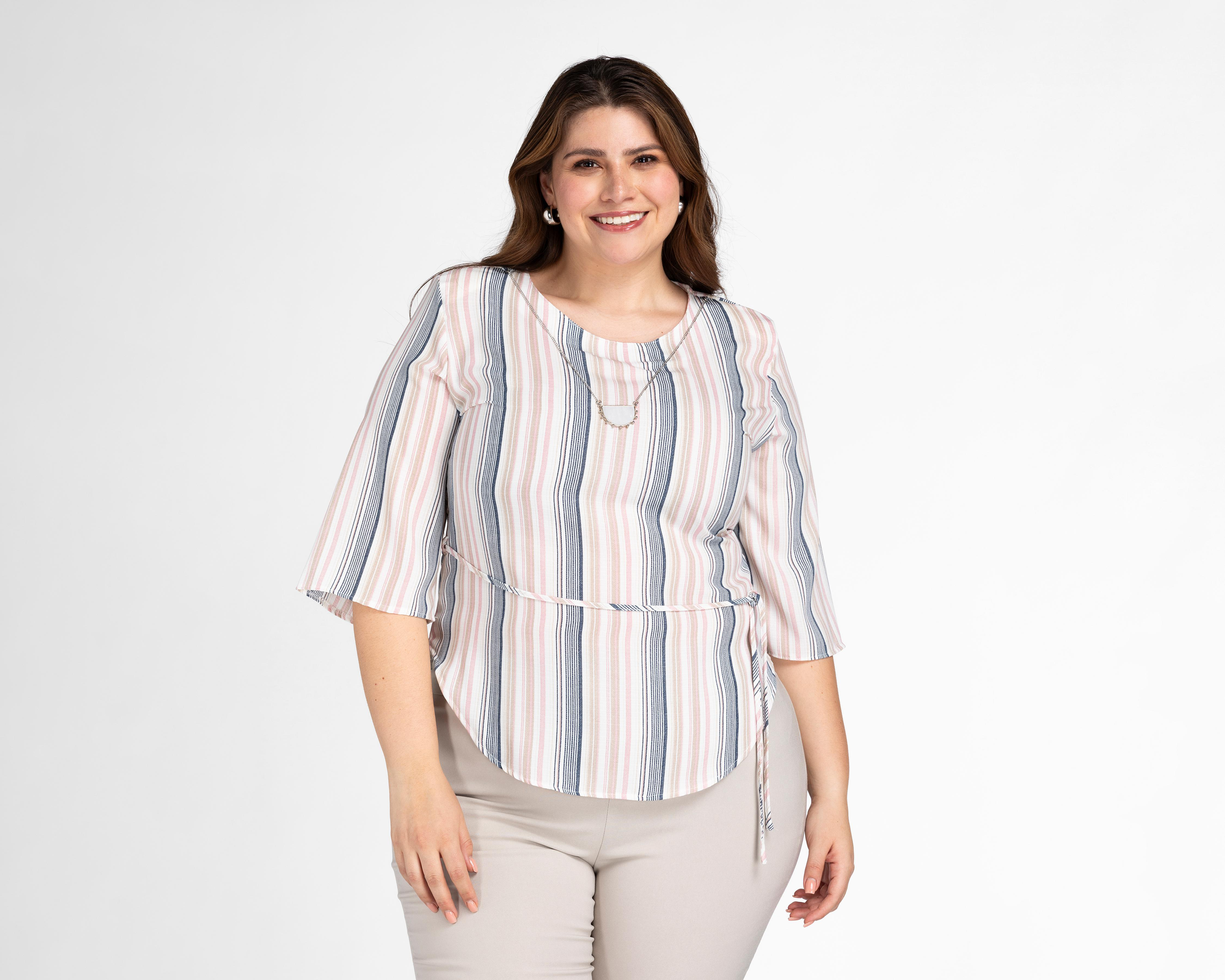 Blusa Paloma a Rayas para Mujer
