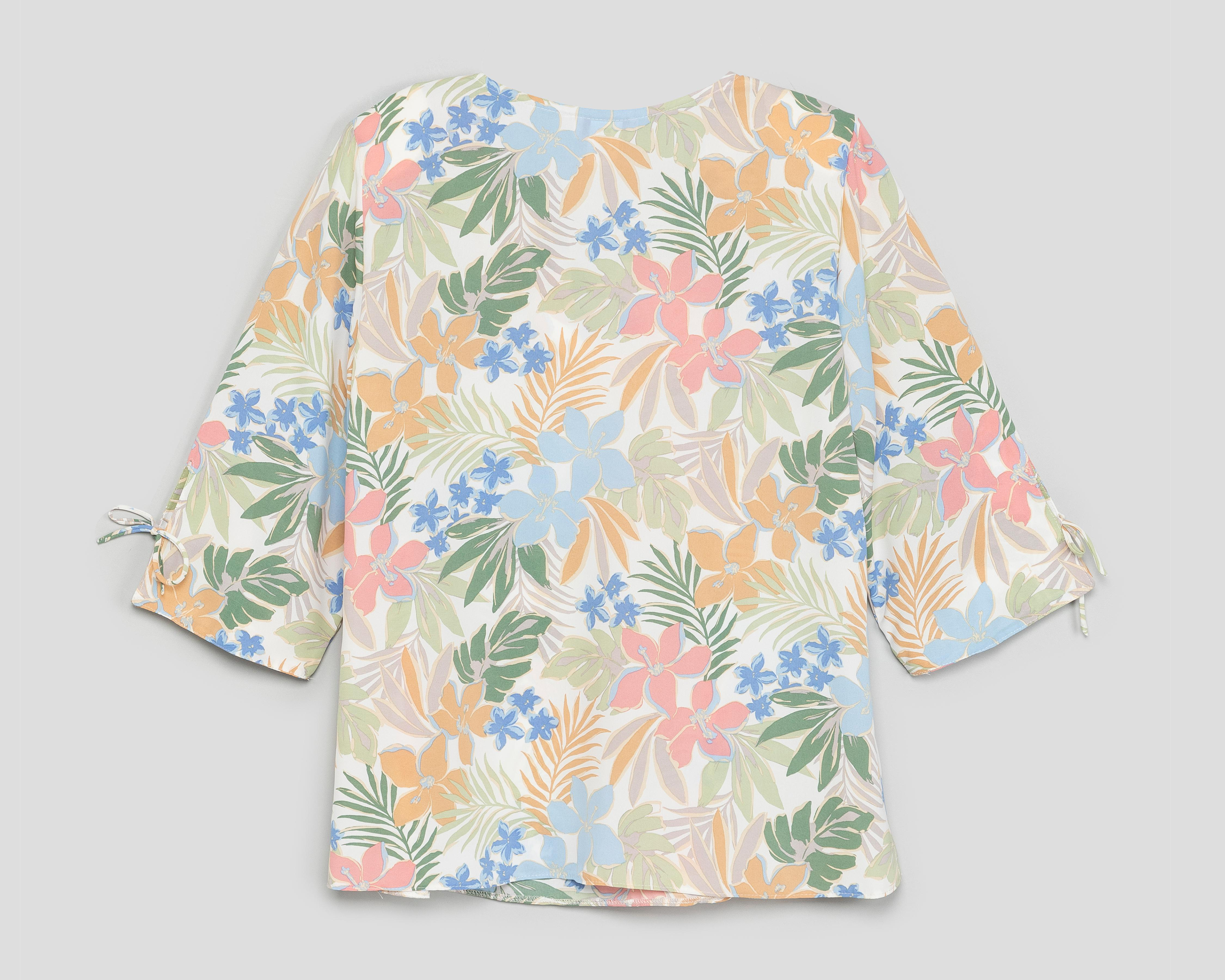Foto 2 | Blusa con Collar Paloma para Mujer