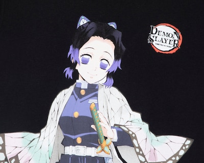 Foto 3 | Playera Manga Corta Demon Slayer para Mujer