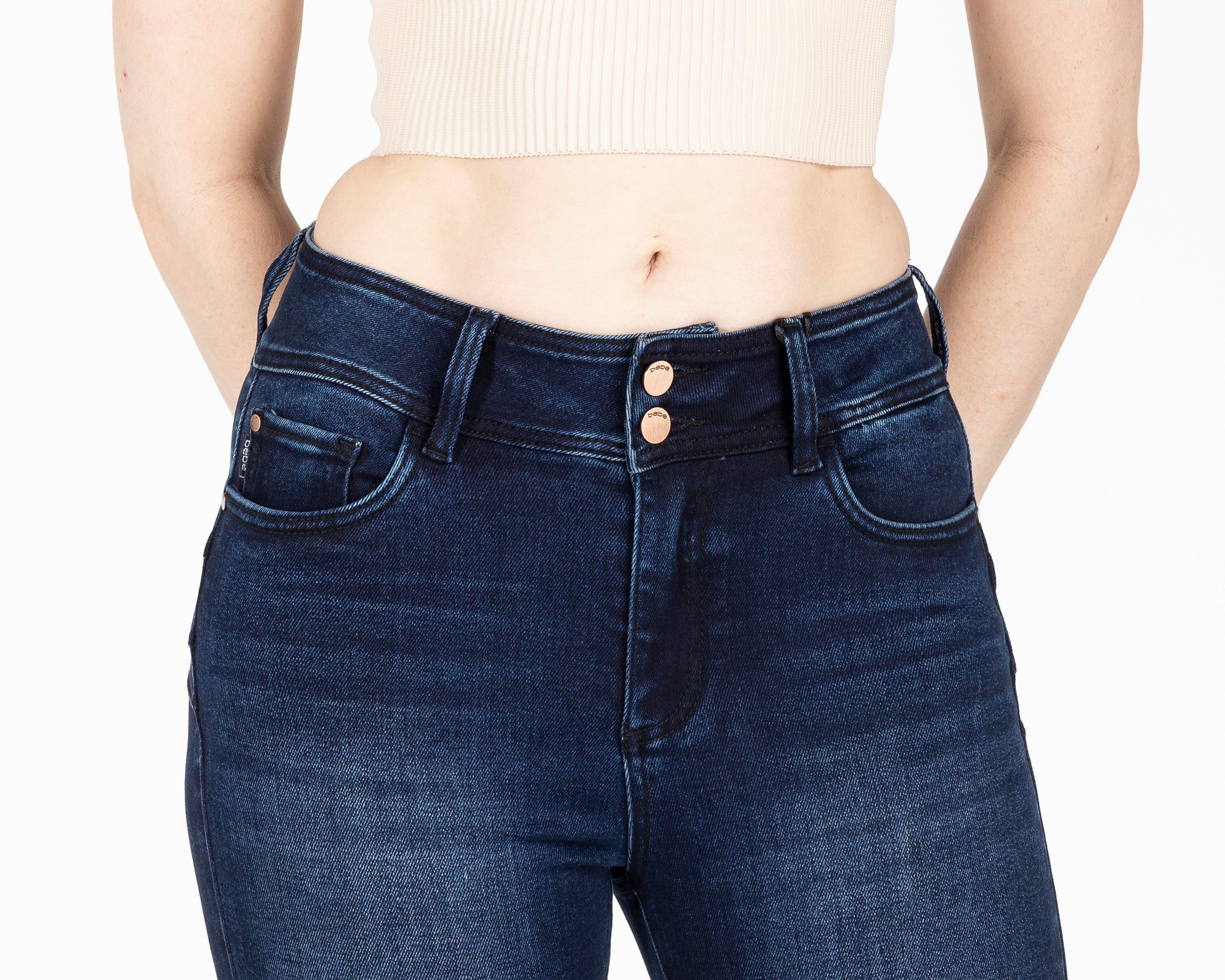 Foto 4 | Jeans Slim Fit Bebe para Mujer