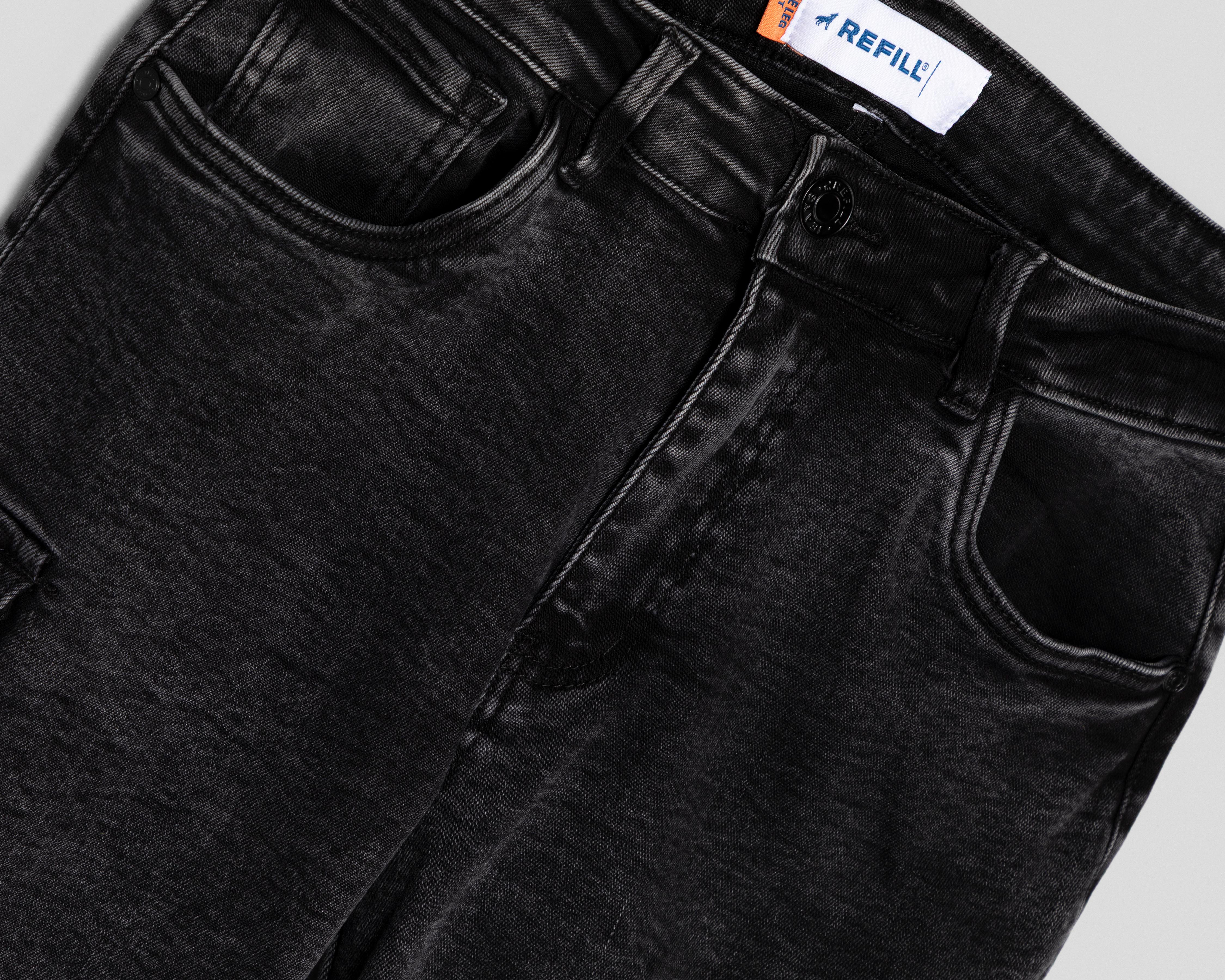 Foto 4 pulgar | Jeans Wide Leg Refill para Mujer