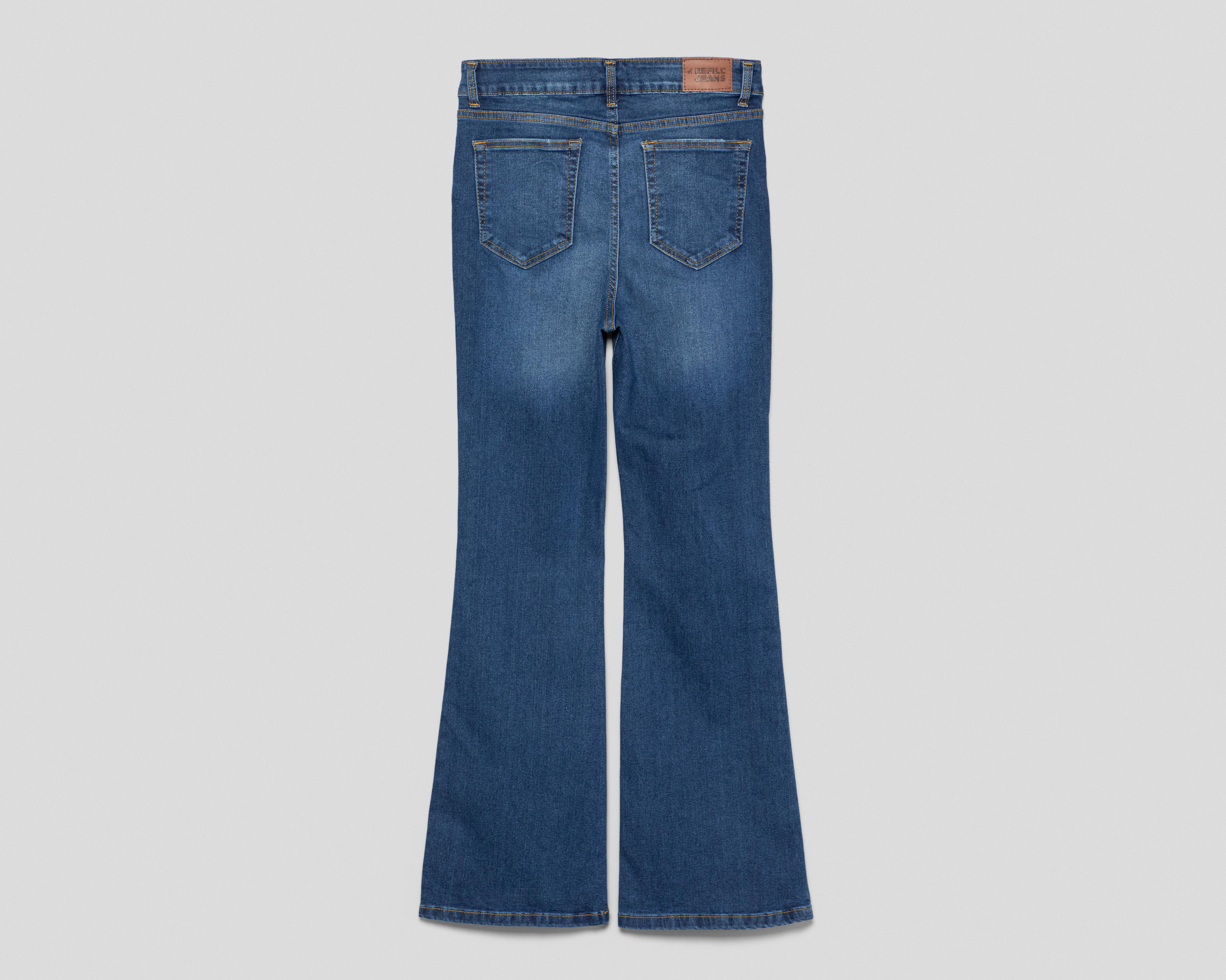 Foto 3 pulgar | Jeans Flare Refill para Mujer
