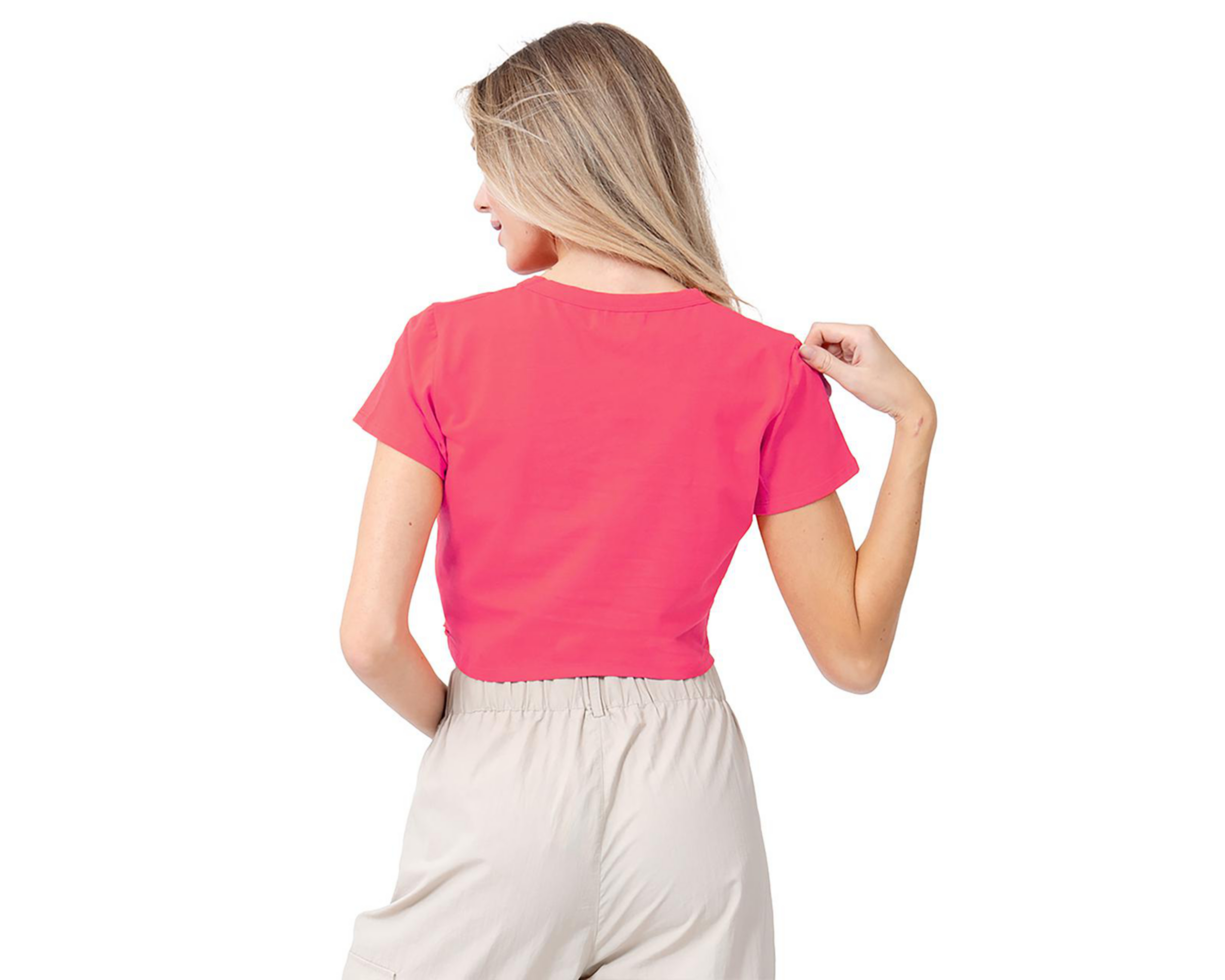 Foto 3 | Crop Top Rosa Forever 21 para Mujer