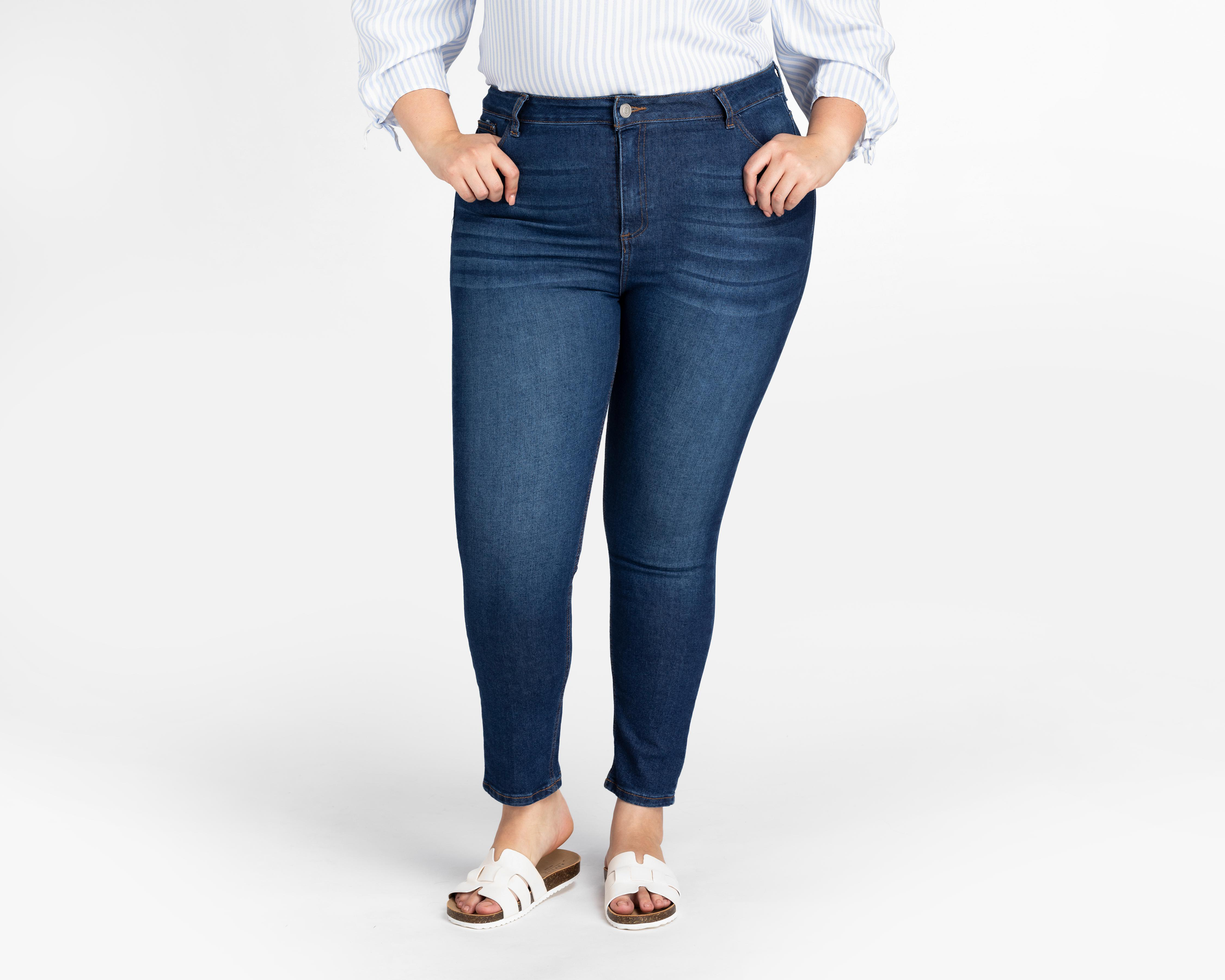 Foto 2 pulgar | Jeans Slim Lucky Star para Mujer