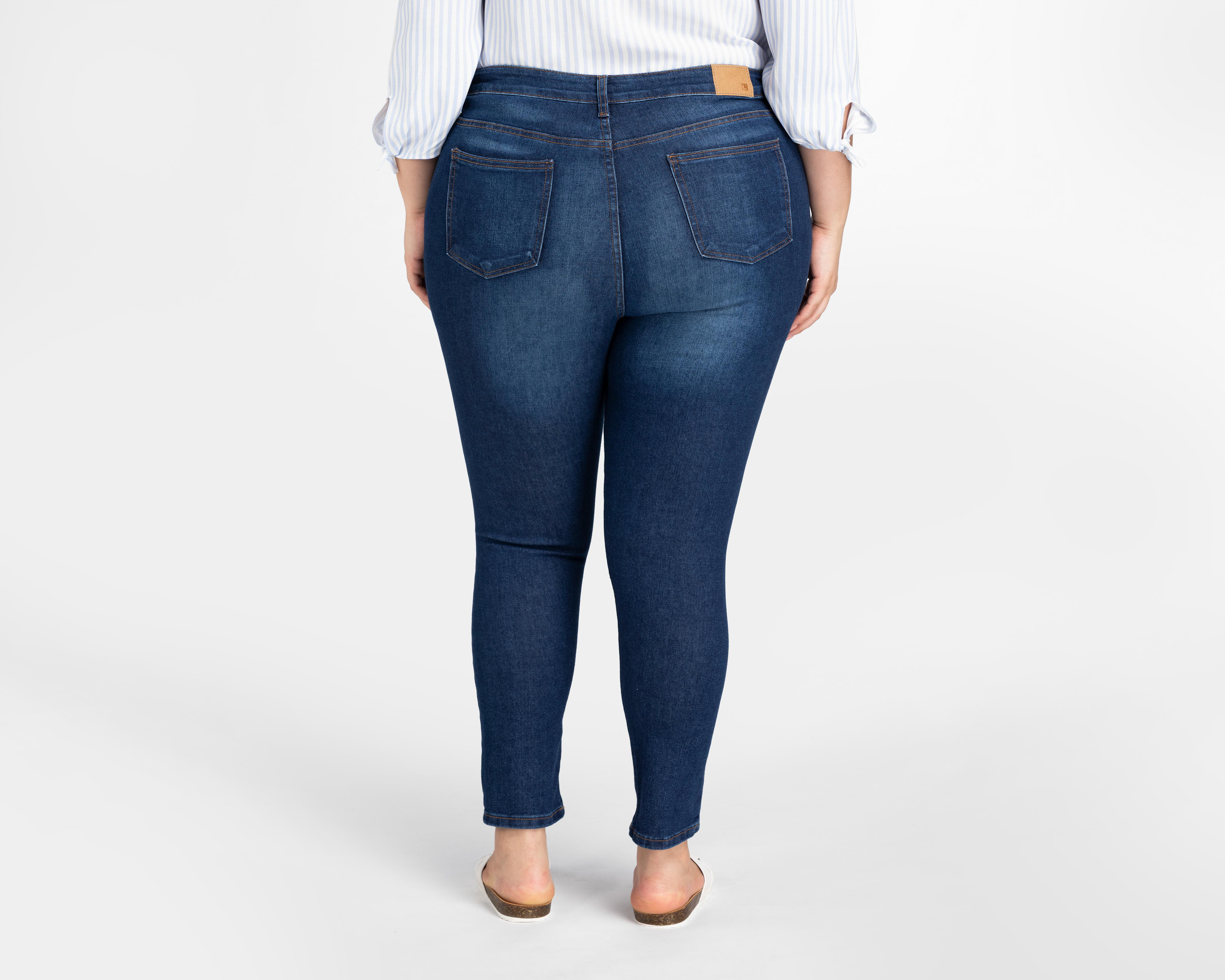 Foto 4 pulgar | Jeans Slim Lucky Star para Mujer