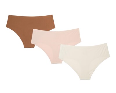 Foto 2 | Bóxer Seamless Beauty Secret para Mujer 3 Piezas