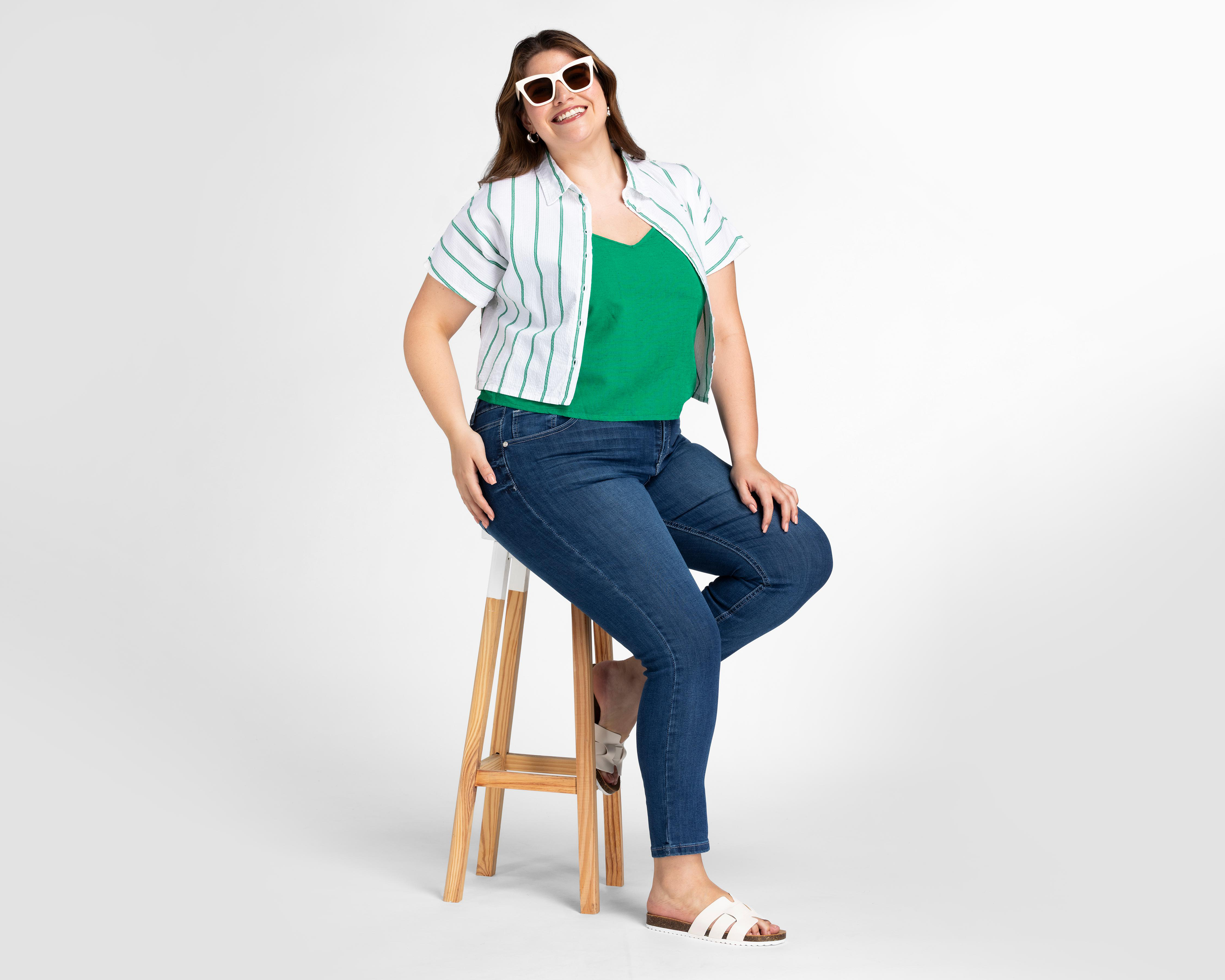 Foto 2 | Jeans Skinny Refill para Mujer