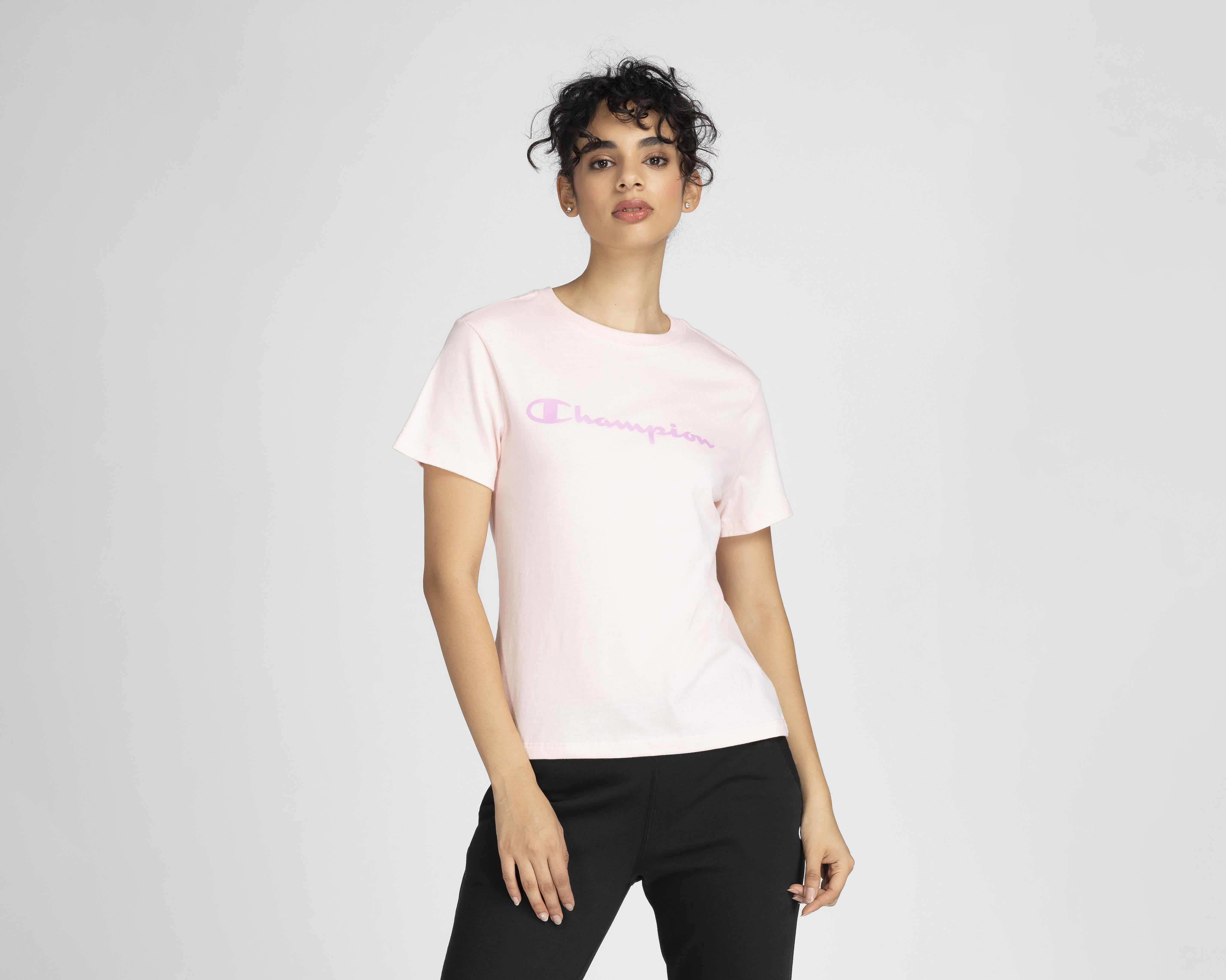 Foto 2 pulgar | Playera de Entrenamiento Champion para Mujer
