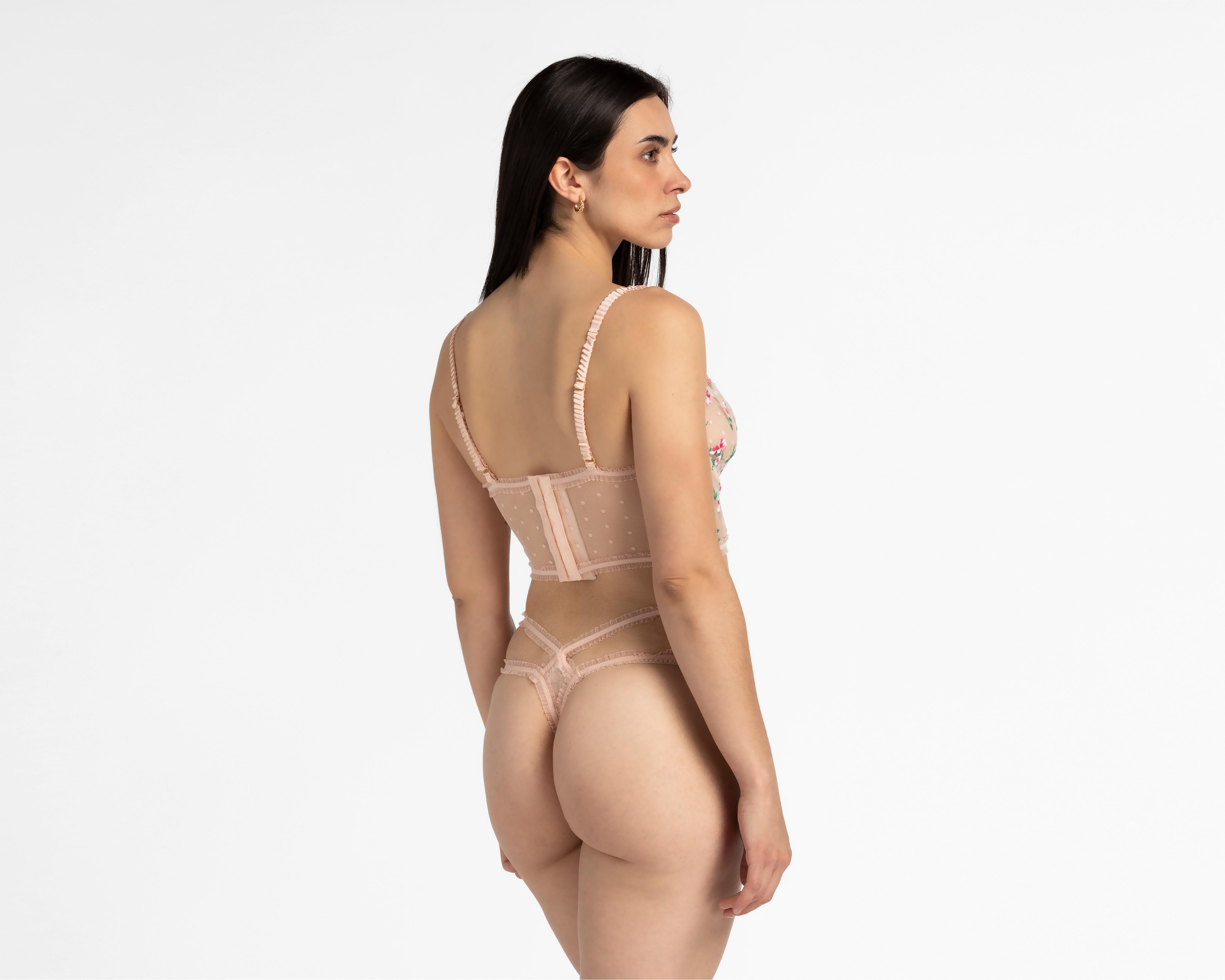 Foto 2 | Coordinado de Encaje Beauty Secret para Mujer 2 Piezas