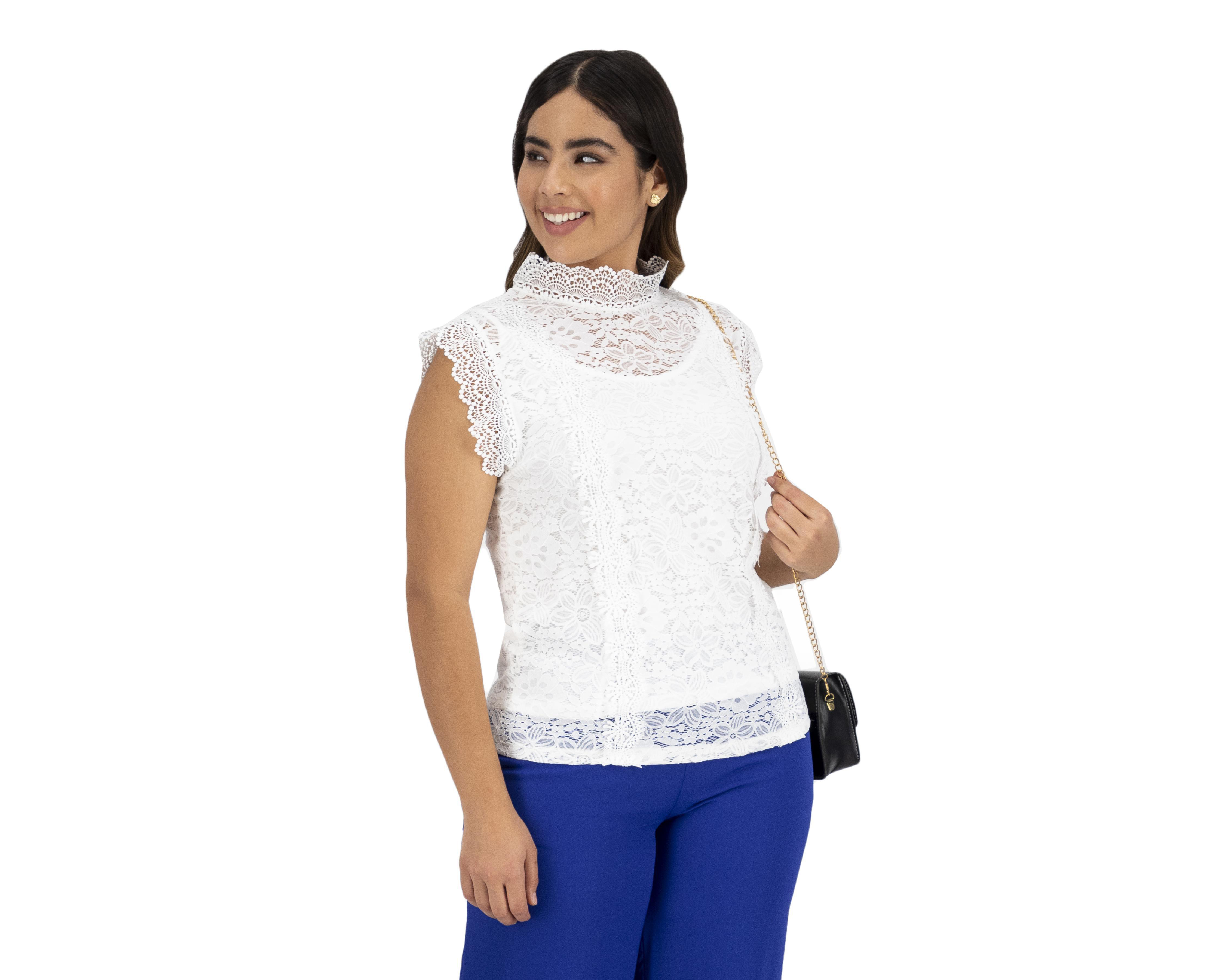 Foto 1 | Blusa Sahara sin Manga para Mujer