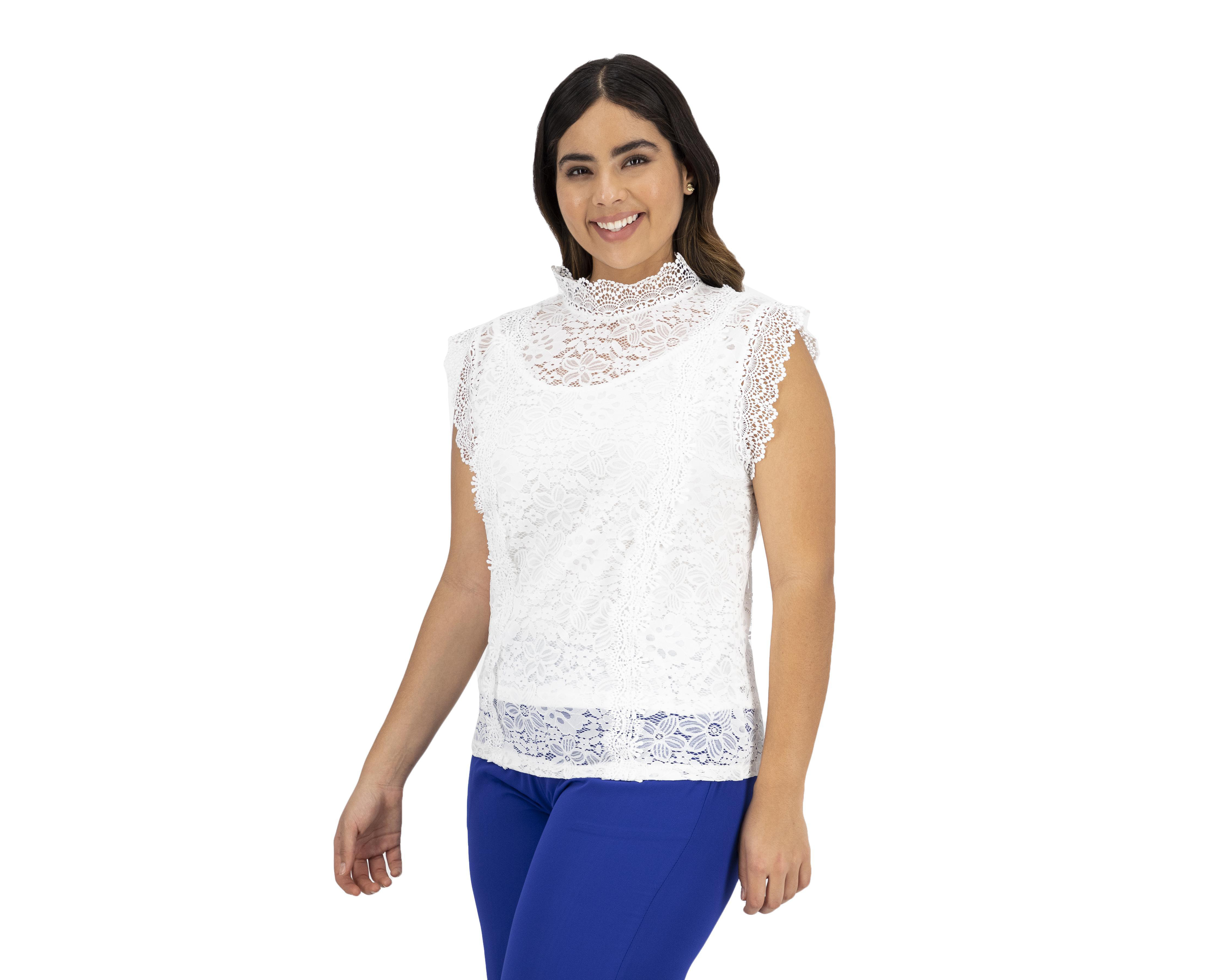 Foto 2 | Blusa Sahara sin Manga para Mujer