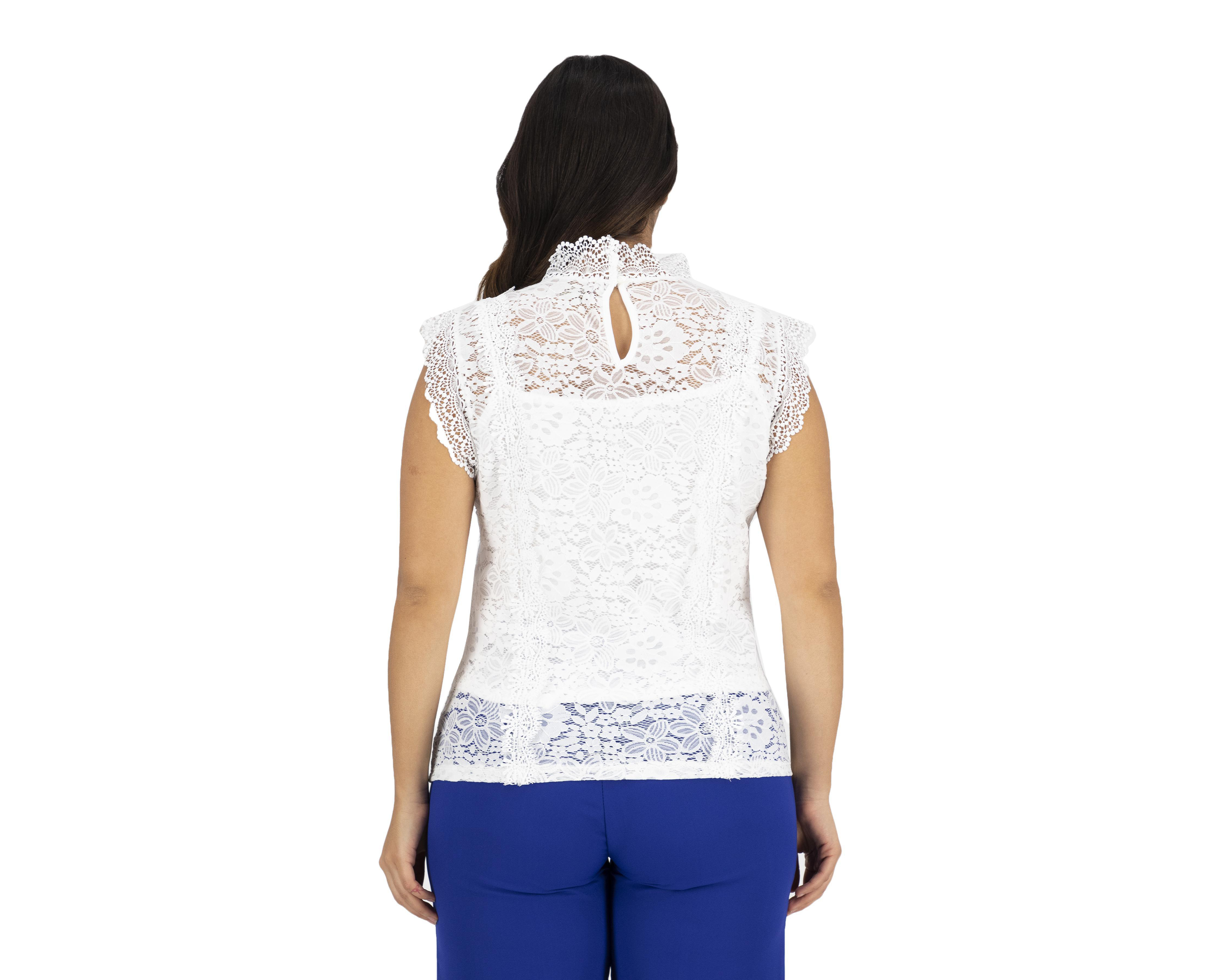 Foto 3 | Blusa Sahara sin Manga para Mujer