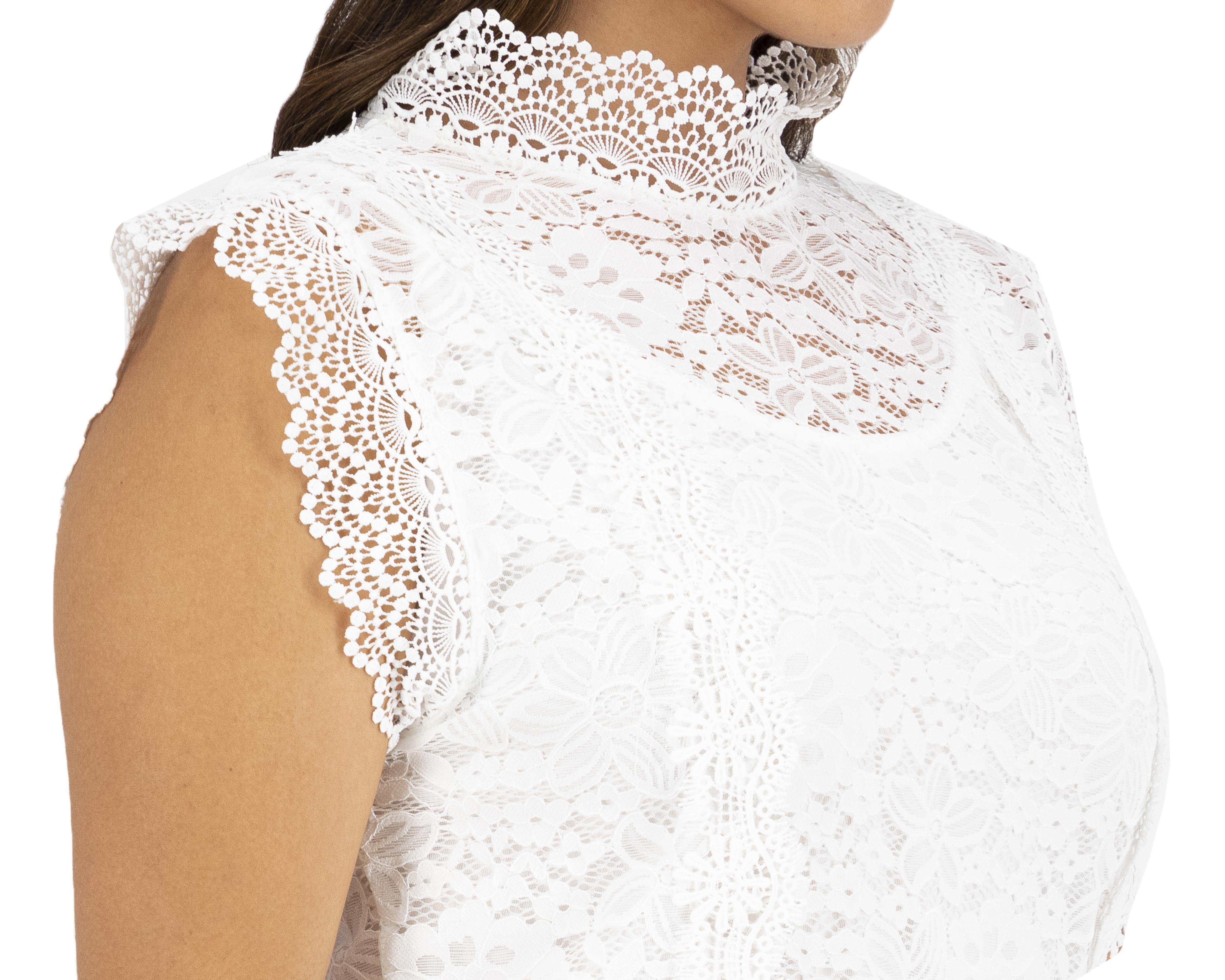 Foto 4 | Blusa Sahara sin Manga para Mujer