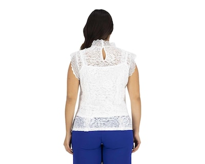 Foto 6 | Blusa Sahara sin Manga para Mujer