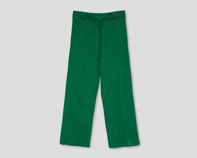 Foto 1 | Pantalón de Vestir Sahara Verde para Mujer