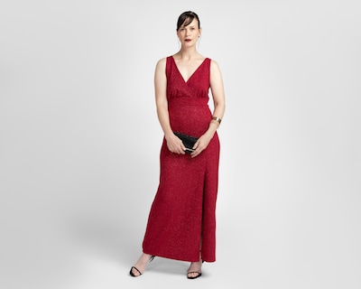 Foto 2 | Vestido de Fiesta Sahara Escote Cruzado Largo sin Mangas para Mujer