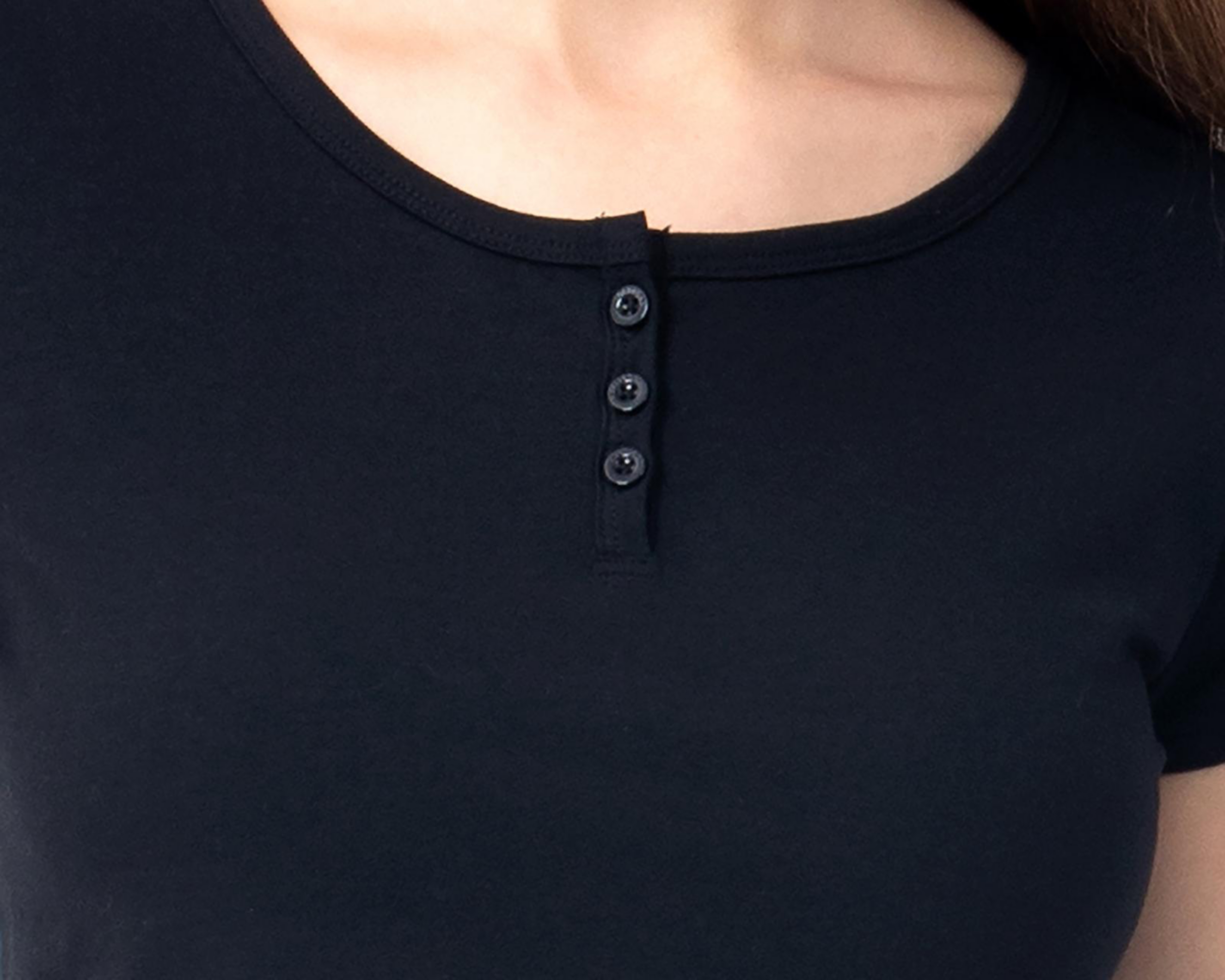 Foto 4 | Playera con Botones Forever 21 para Mujer