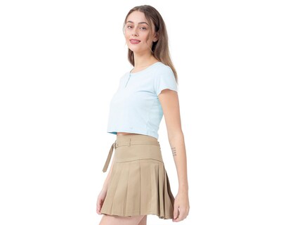 Foto 2 | Playera con Botones Forever 21 para Mujer